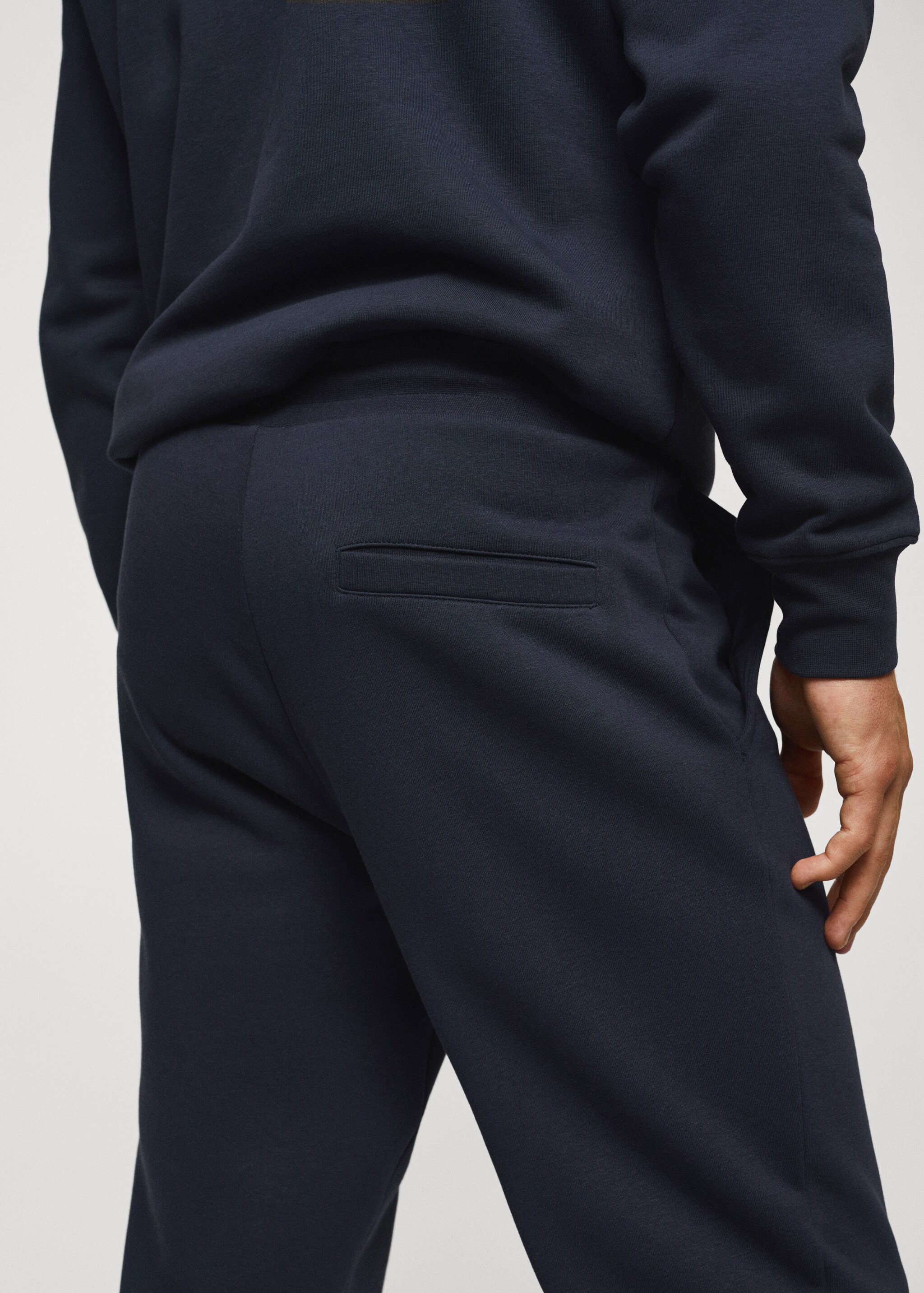 Cotton jogger-style trousers - Λεπτομέρεια του προϊόντος 2