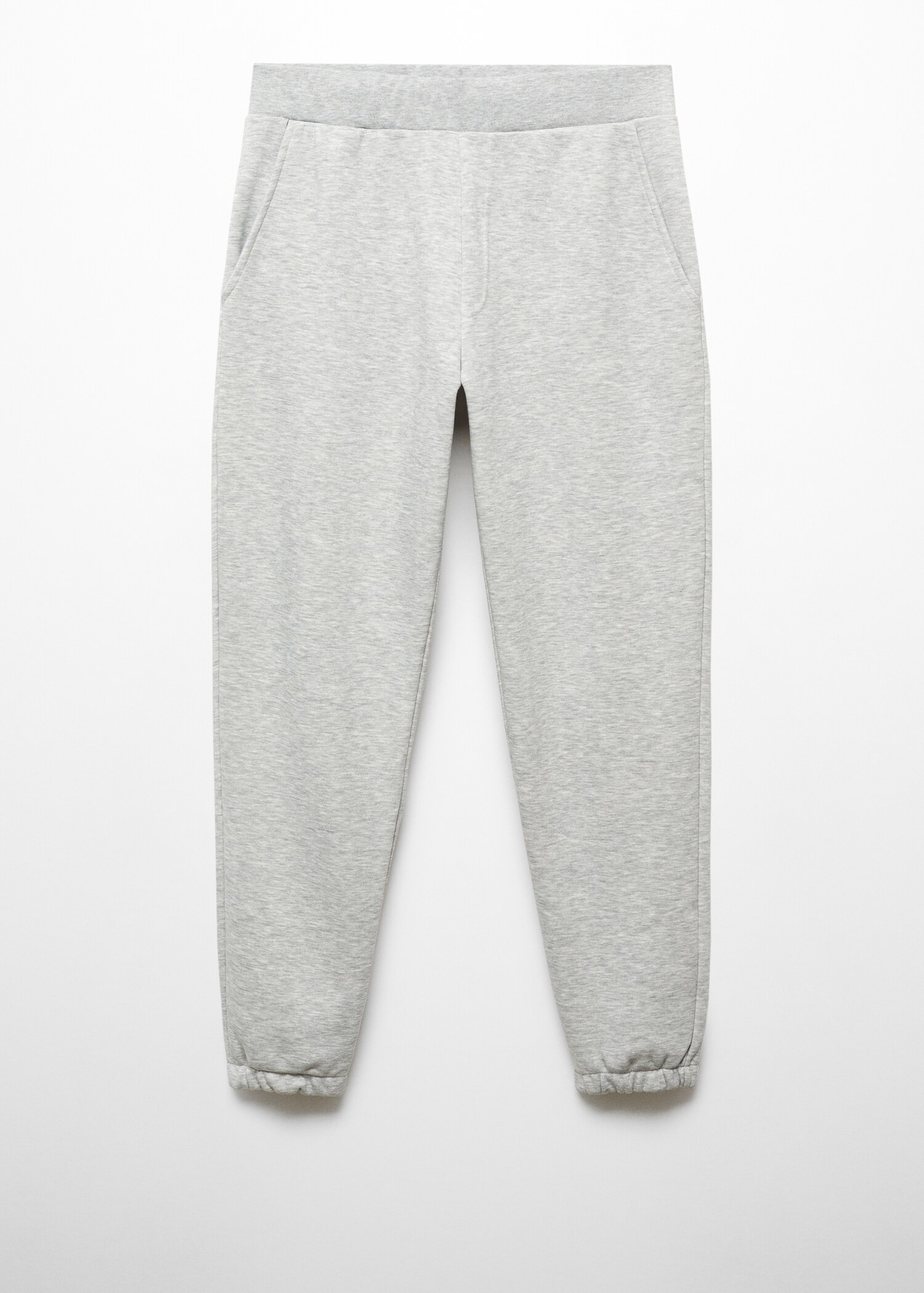 Cotton jogger-style trousers - Article without model