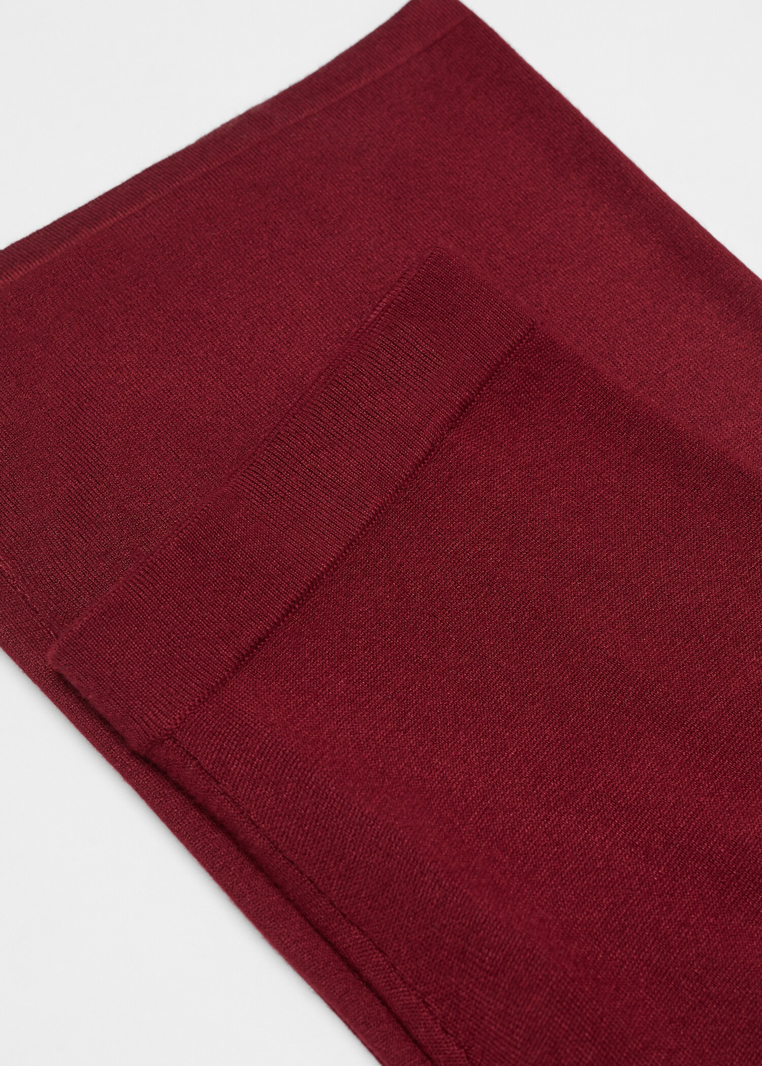 Fine-knit wideleg trousers - Details of the article 8