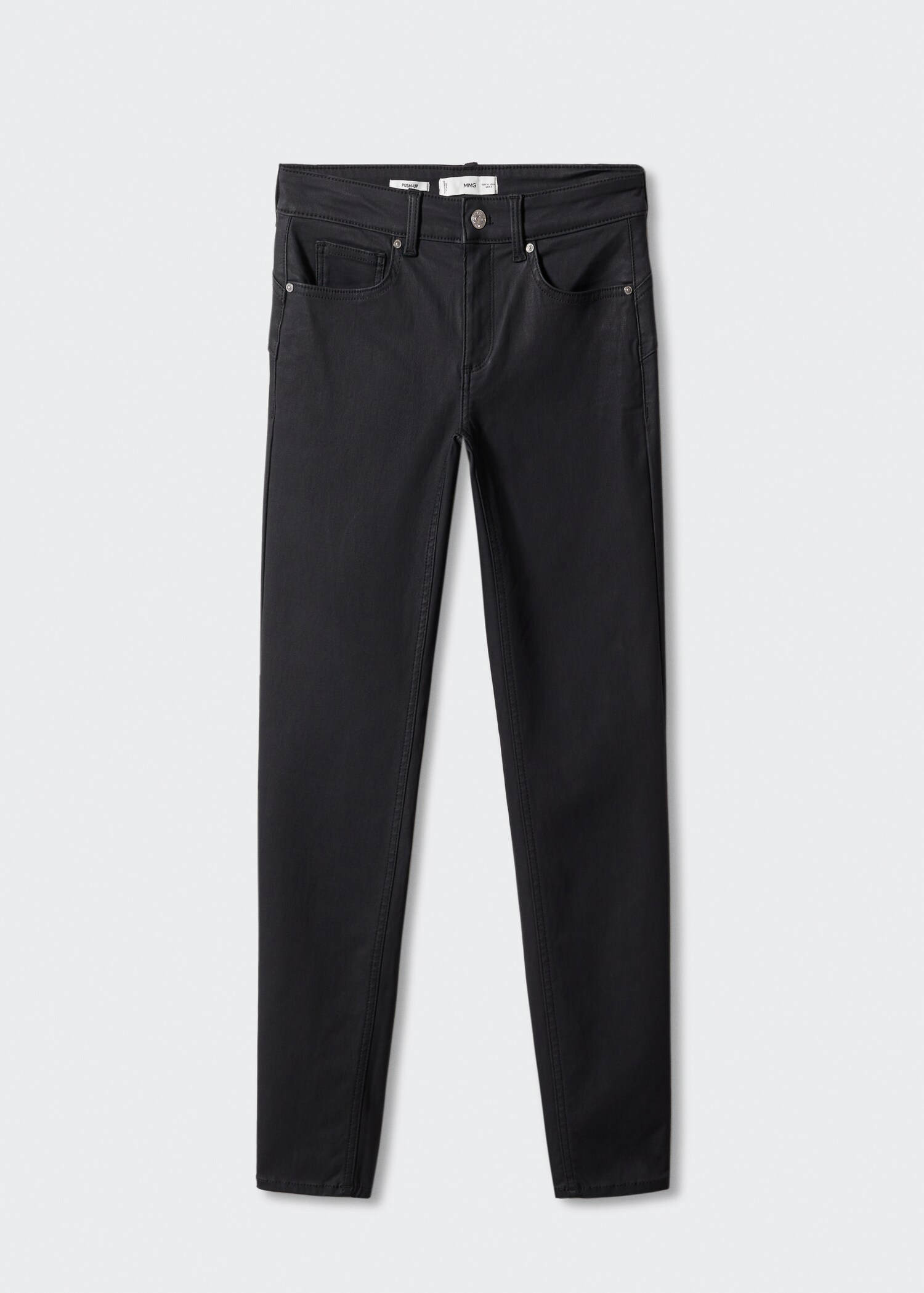 Jean skinny push-up enduit - Article sans modèle