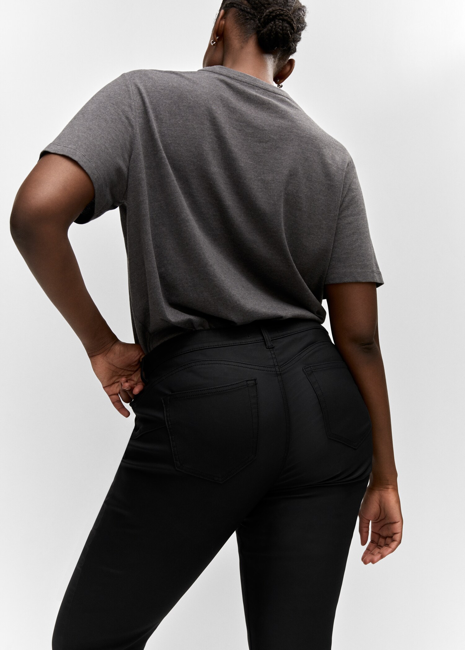 Jean skinny push-up enduit - Détail de l'article 4