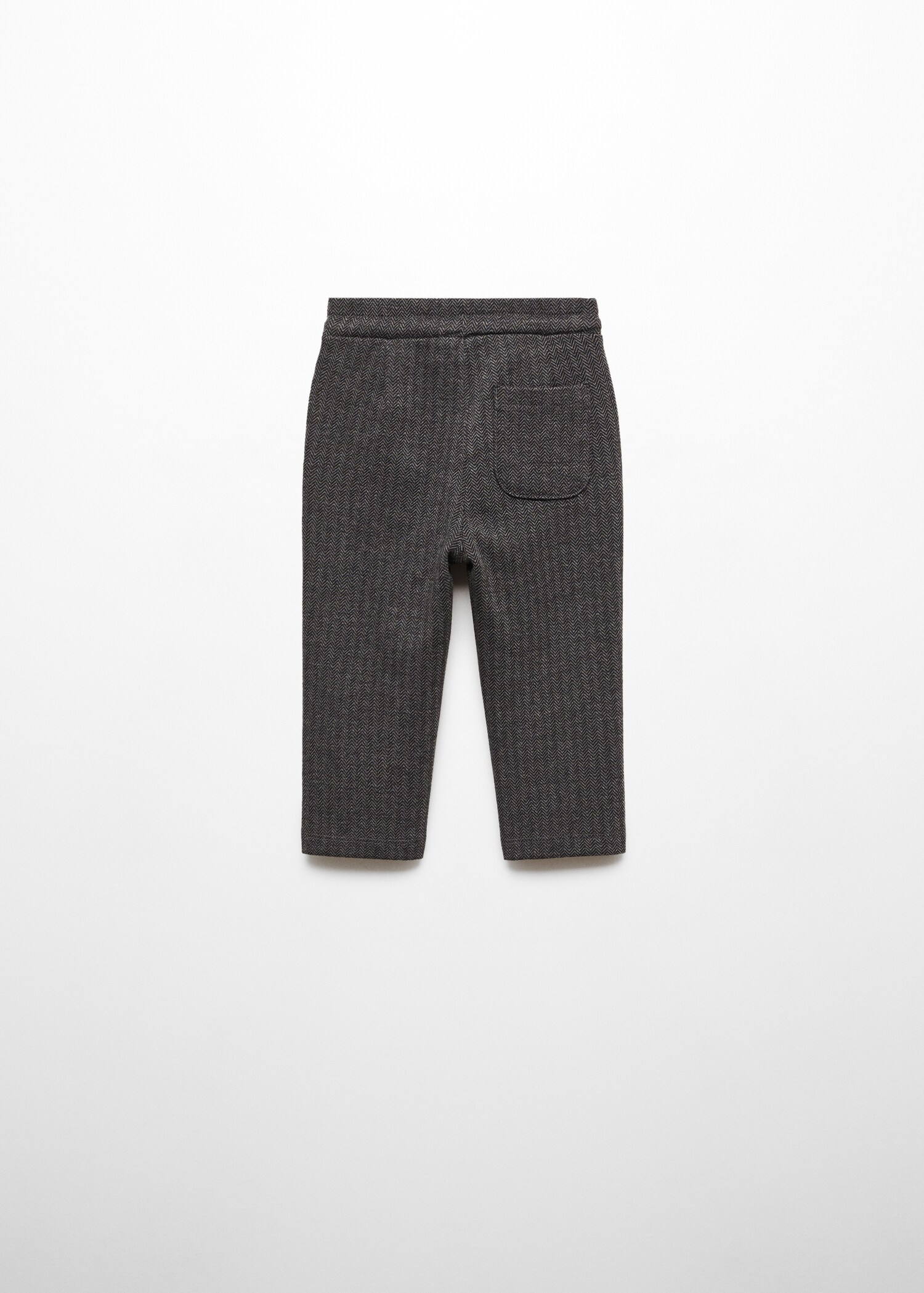 Pantalón jogger jaspeado - Reverso del artículo