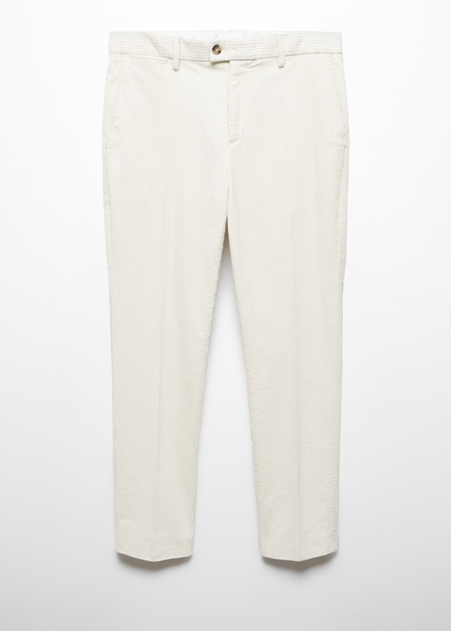 Slim fit corduroy trousers - Article without model