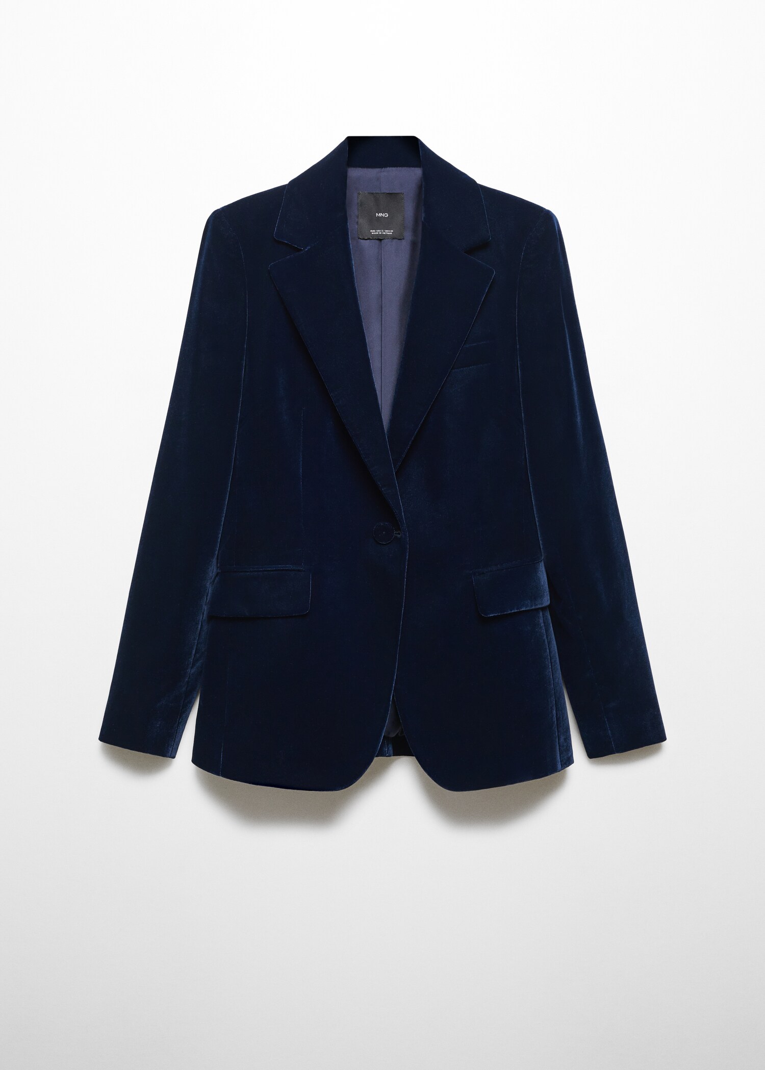 Velvet blazer - Article without model
