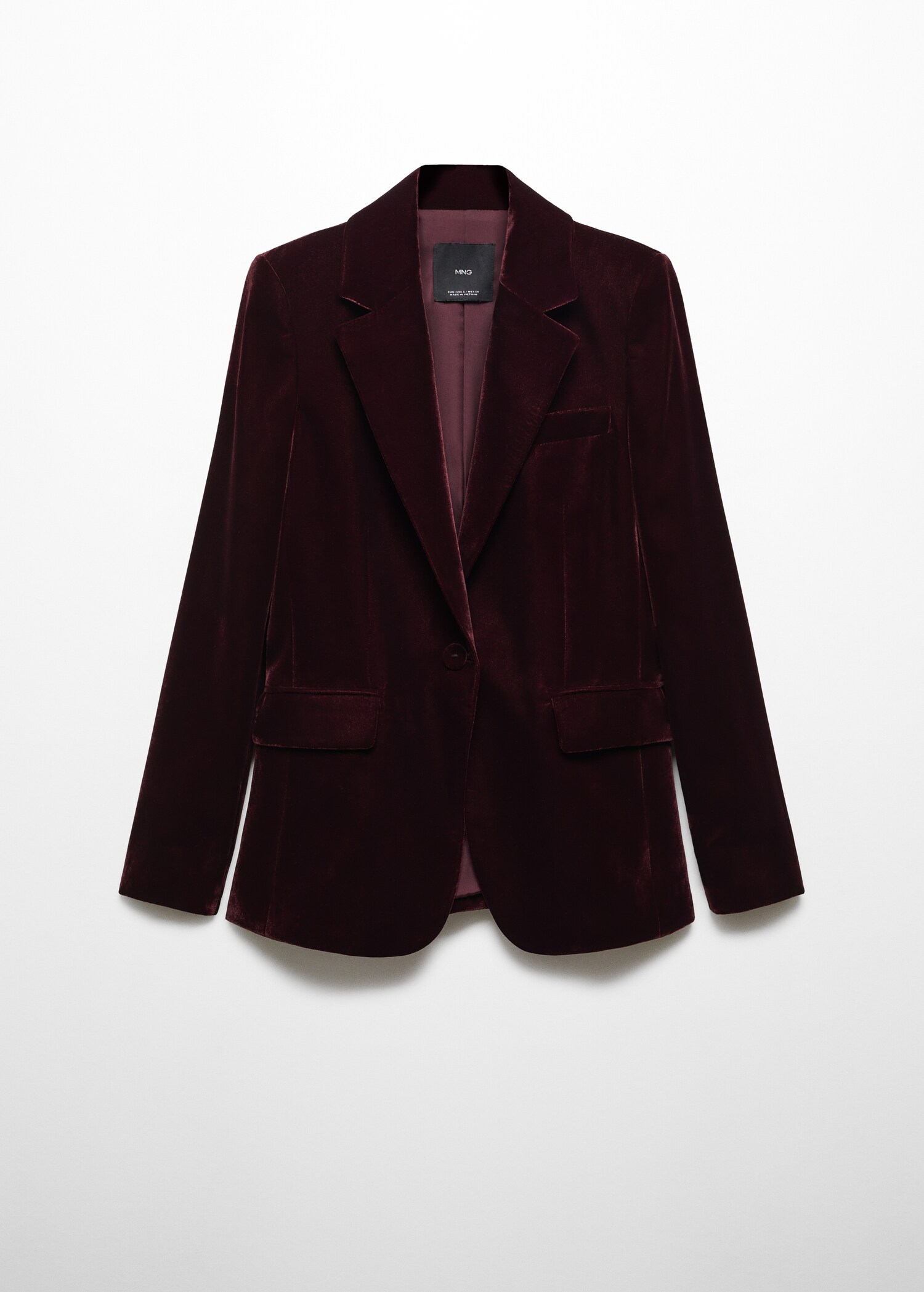 Velvet blazer - Article without model