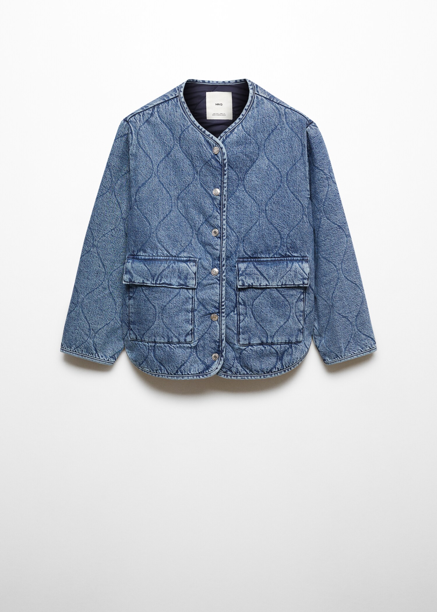 Veste matelassée denim - Article sans modèle