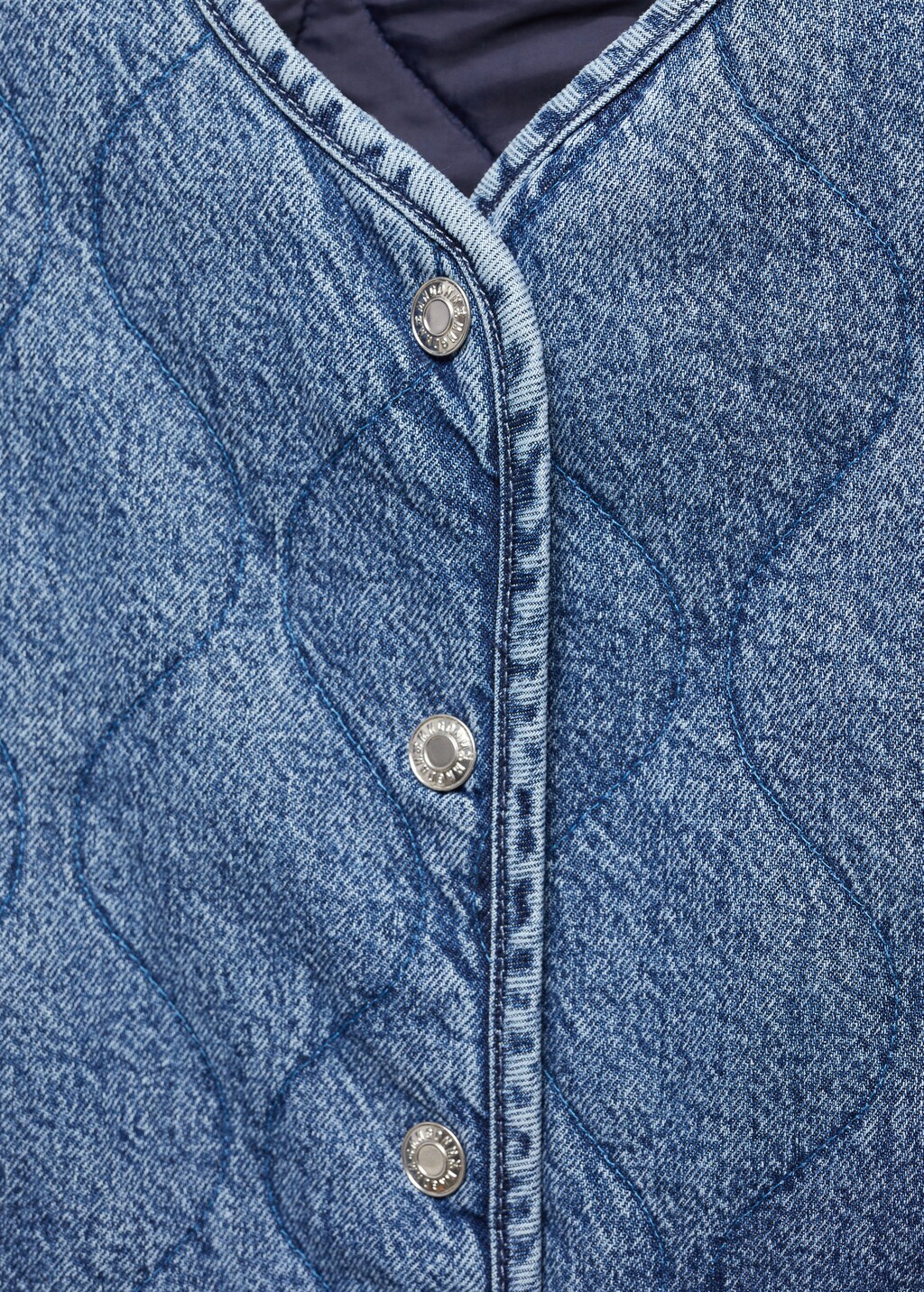 Denim padded jacket Women MANGO Montenegro