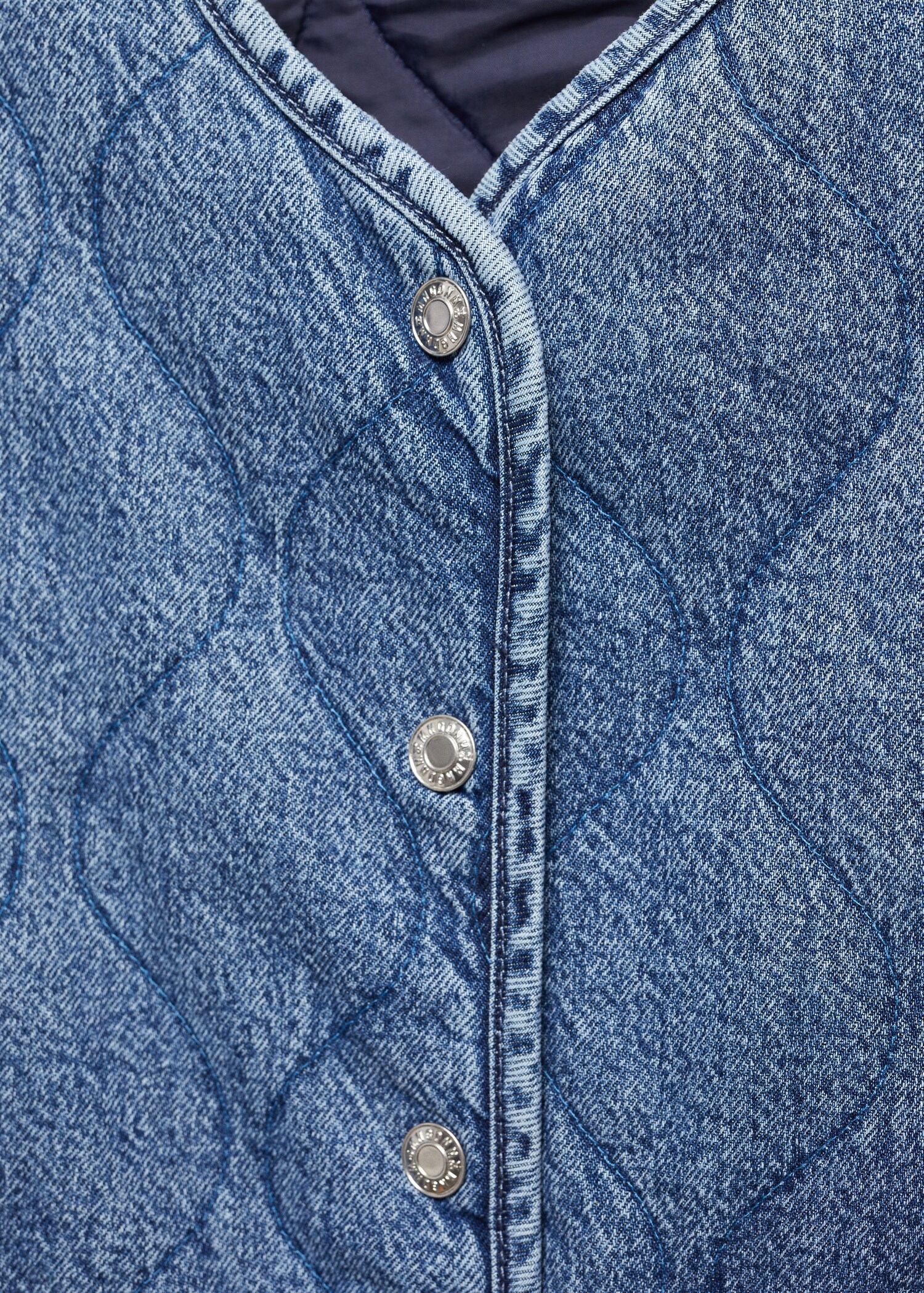 Veste matelassée denim - Détail de l'article 8