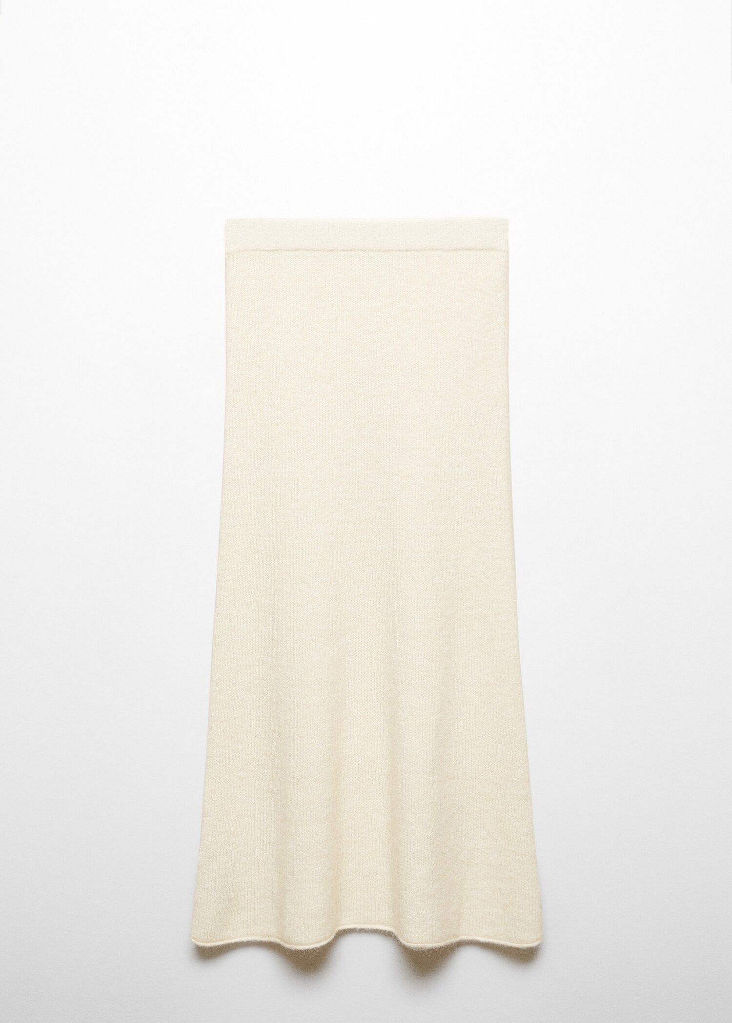 Long knitted skirt - Article without model