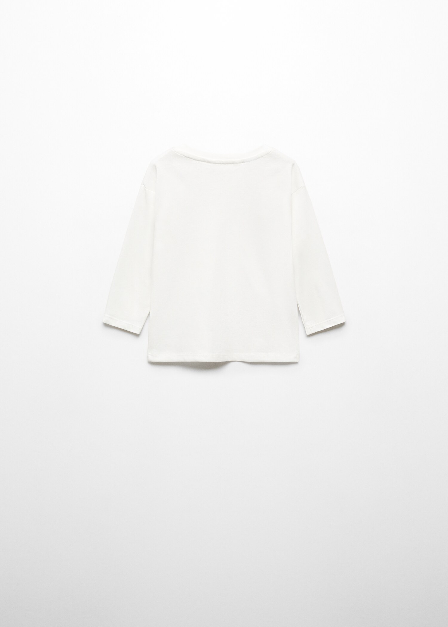 Printed long sleeve t-shirt - Reverse of the article