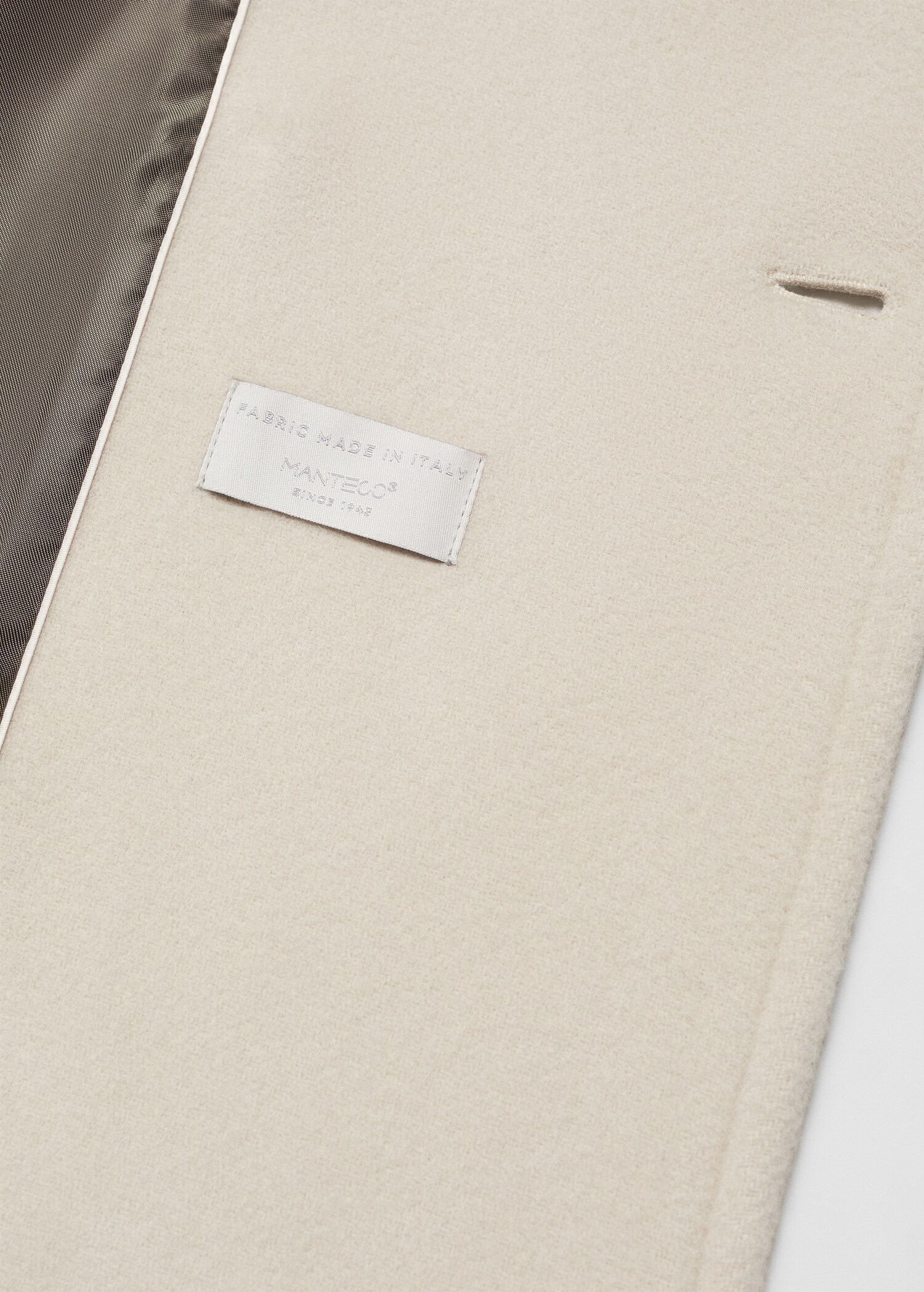 Turtleneck virgin wool coat - Details of the article 0