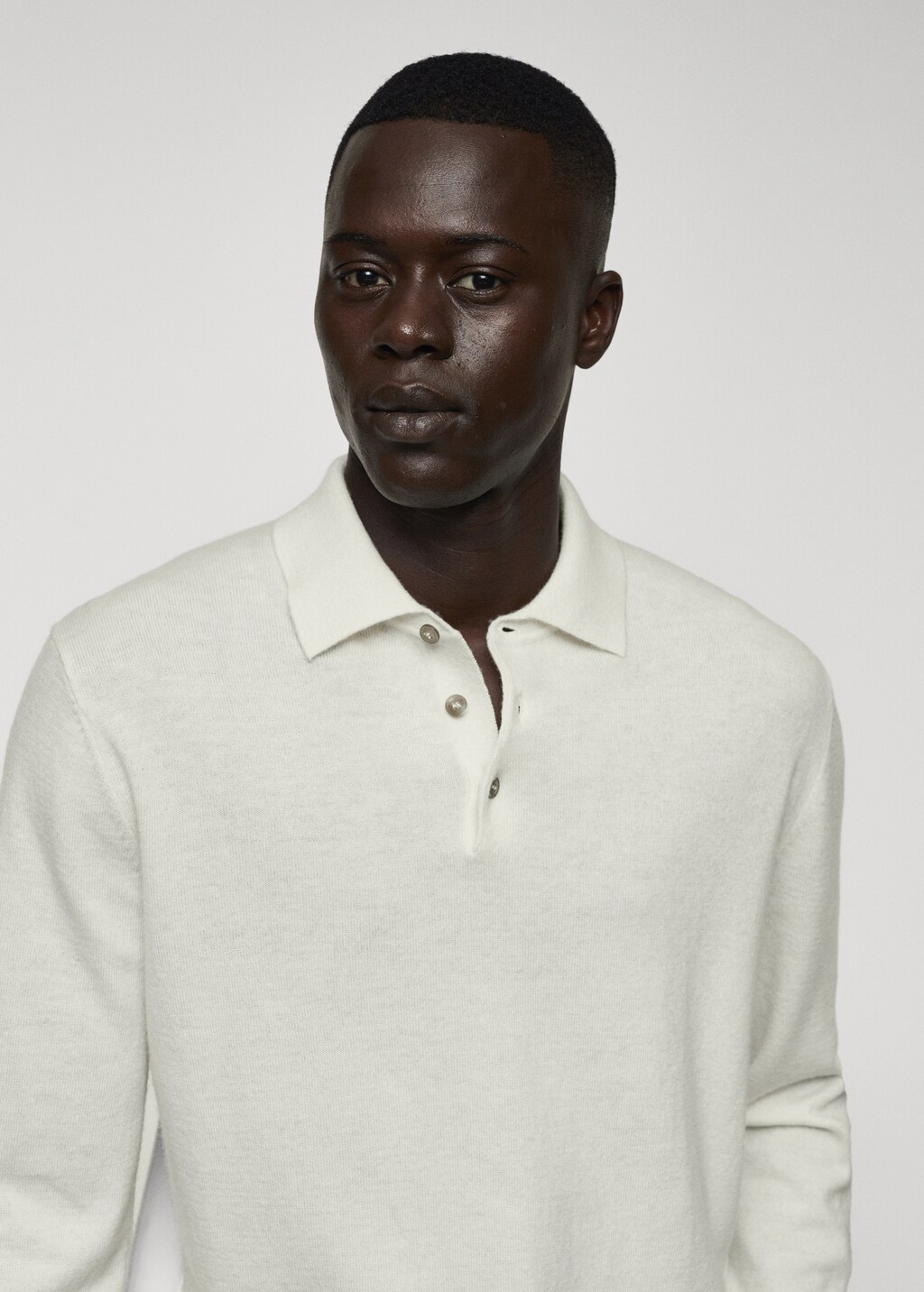 Polo maille laine cachemire Homme MANGO Nouvelle Caledonie