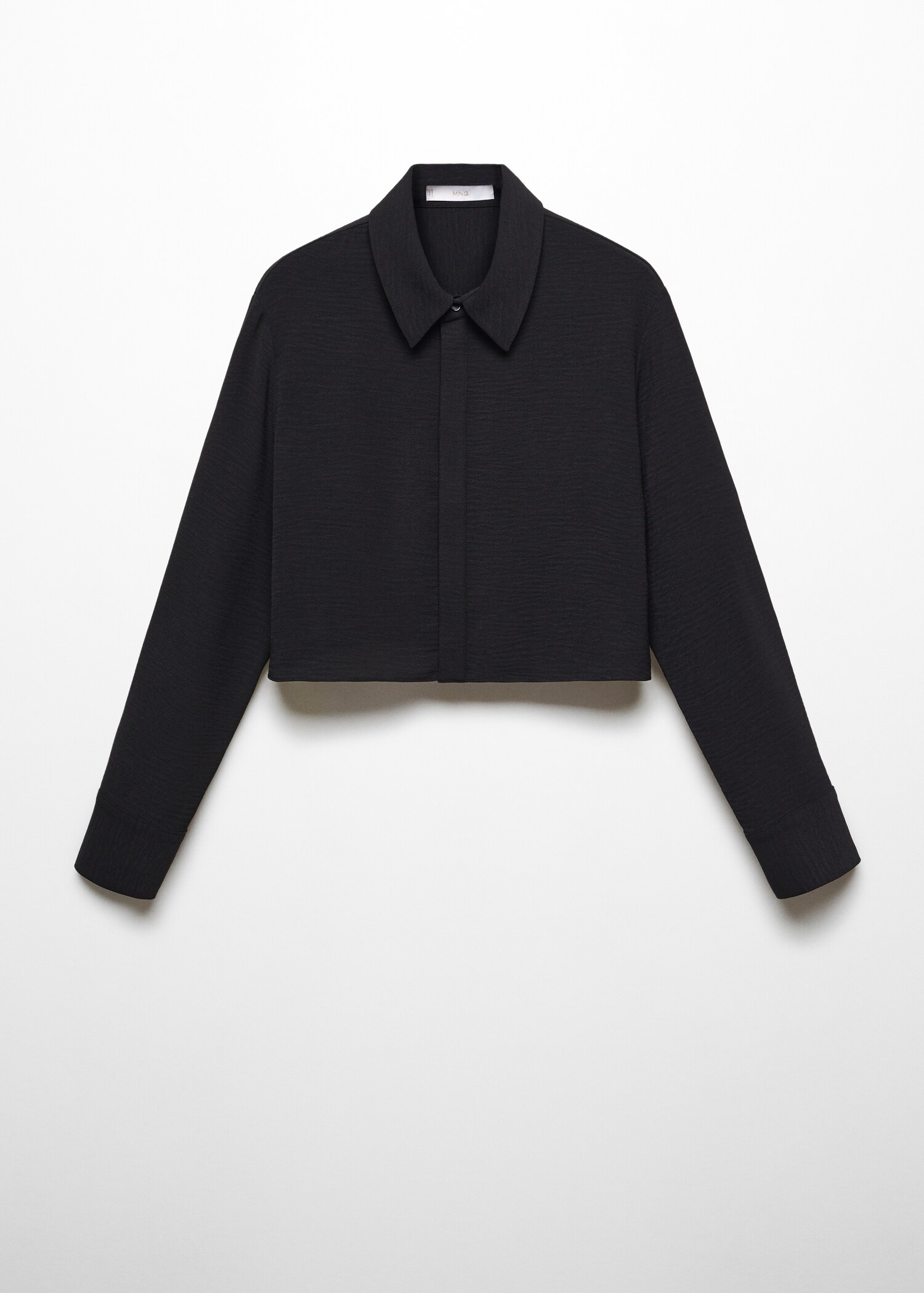 Chemise crop fluide - Article sans modèle