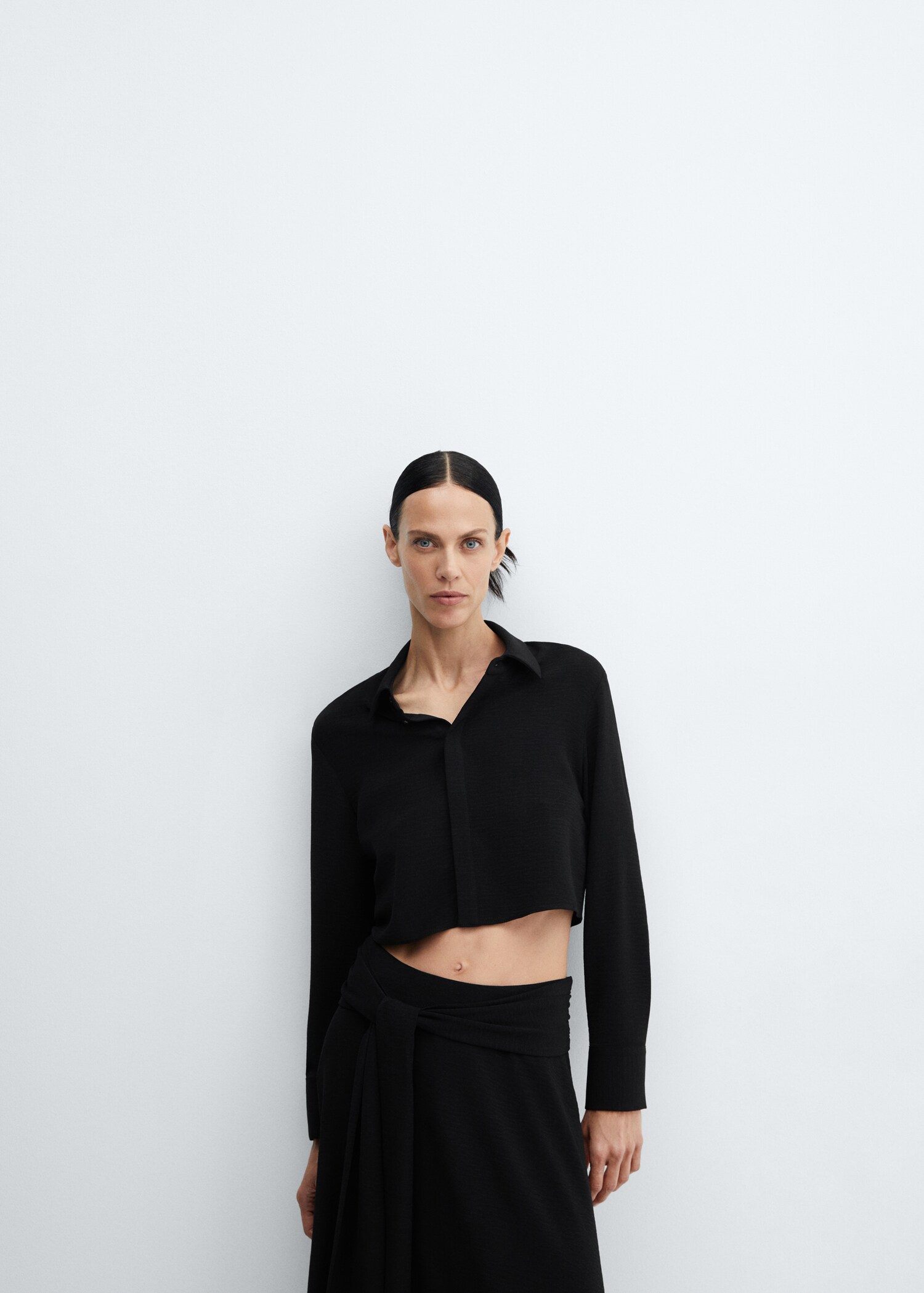 Chemise crop fluide - Détail de l'article 2