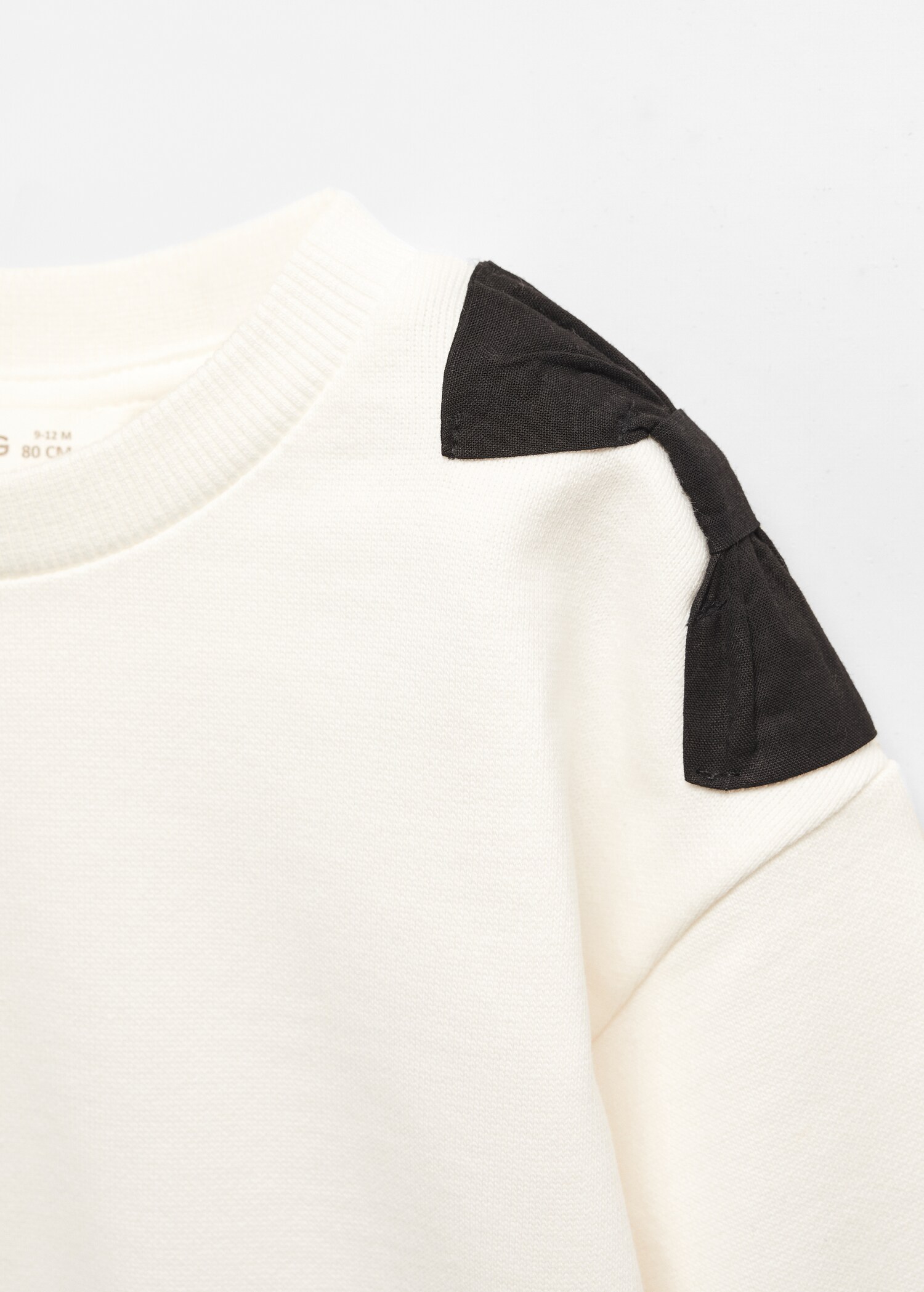 Sudadera algodón lazos - Detalle del artículo 0