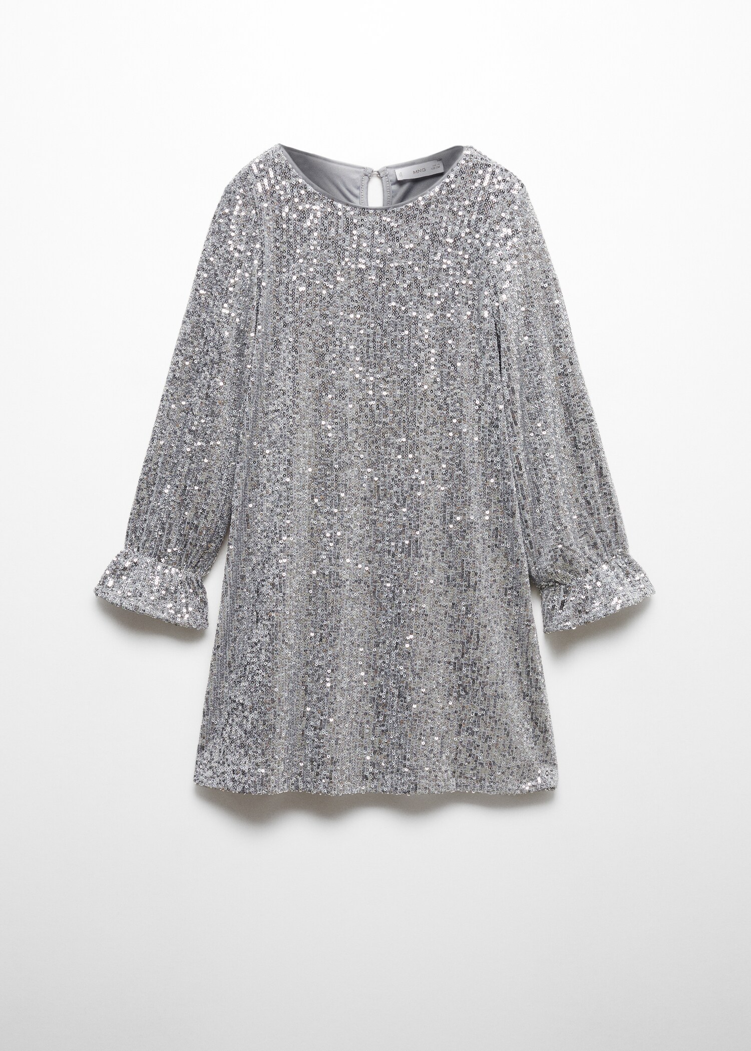 Semi-transparent short sequin dress - Article without model
