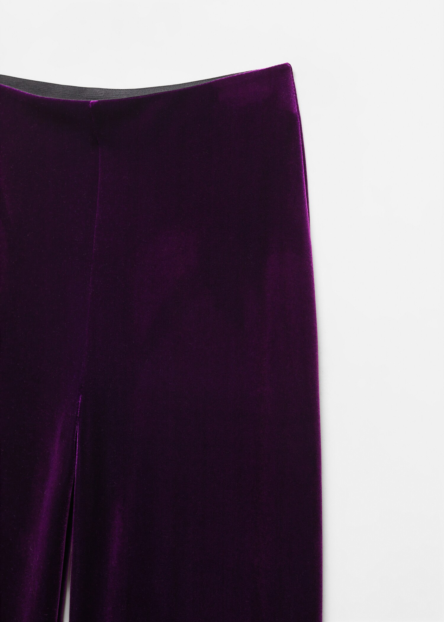 Pantalón wideleg terciopelo - Detalle del artículo 8
