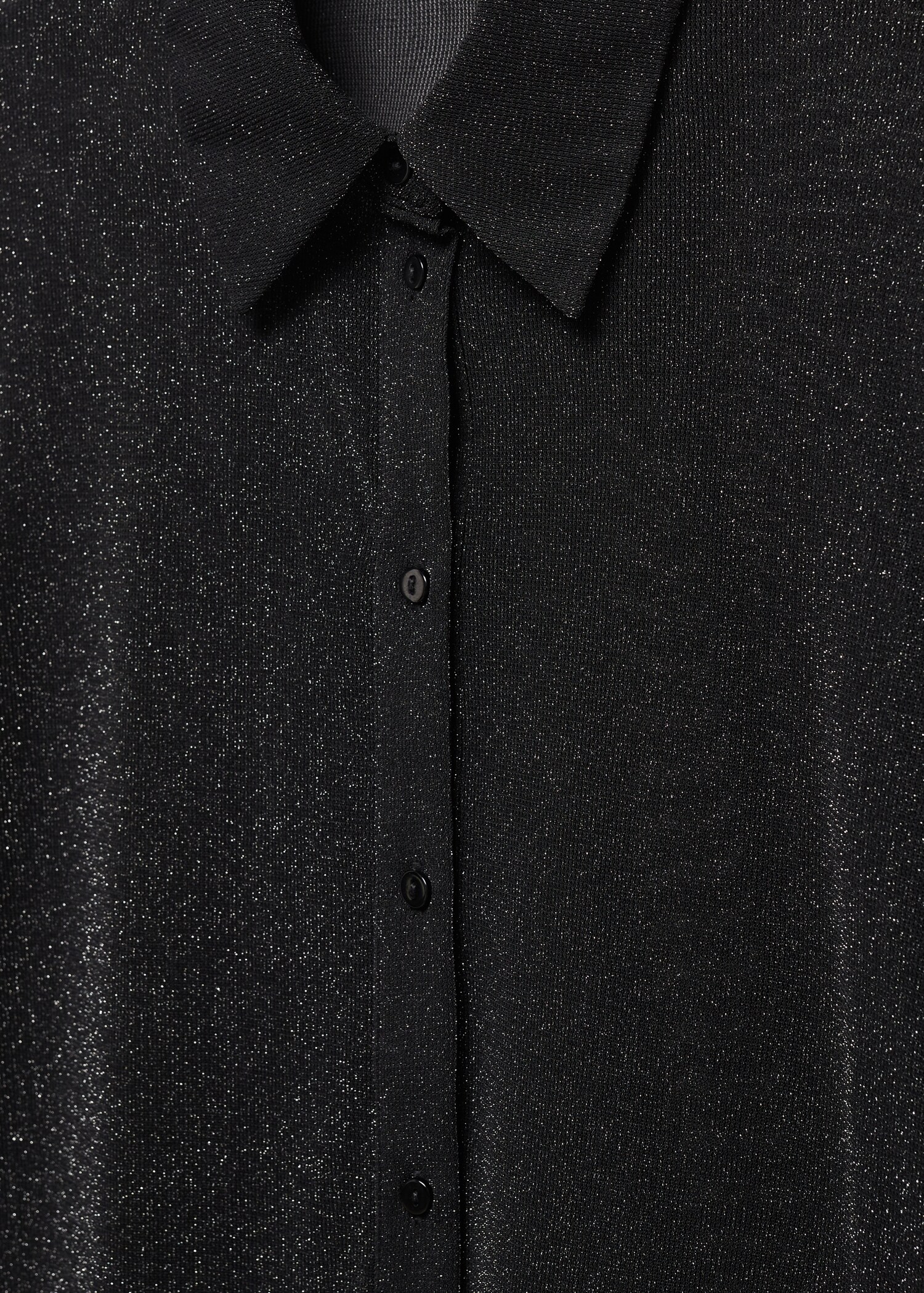 Lurex shirt with buttons - Details of the article 8