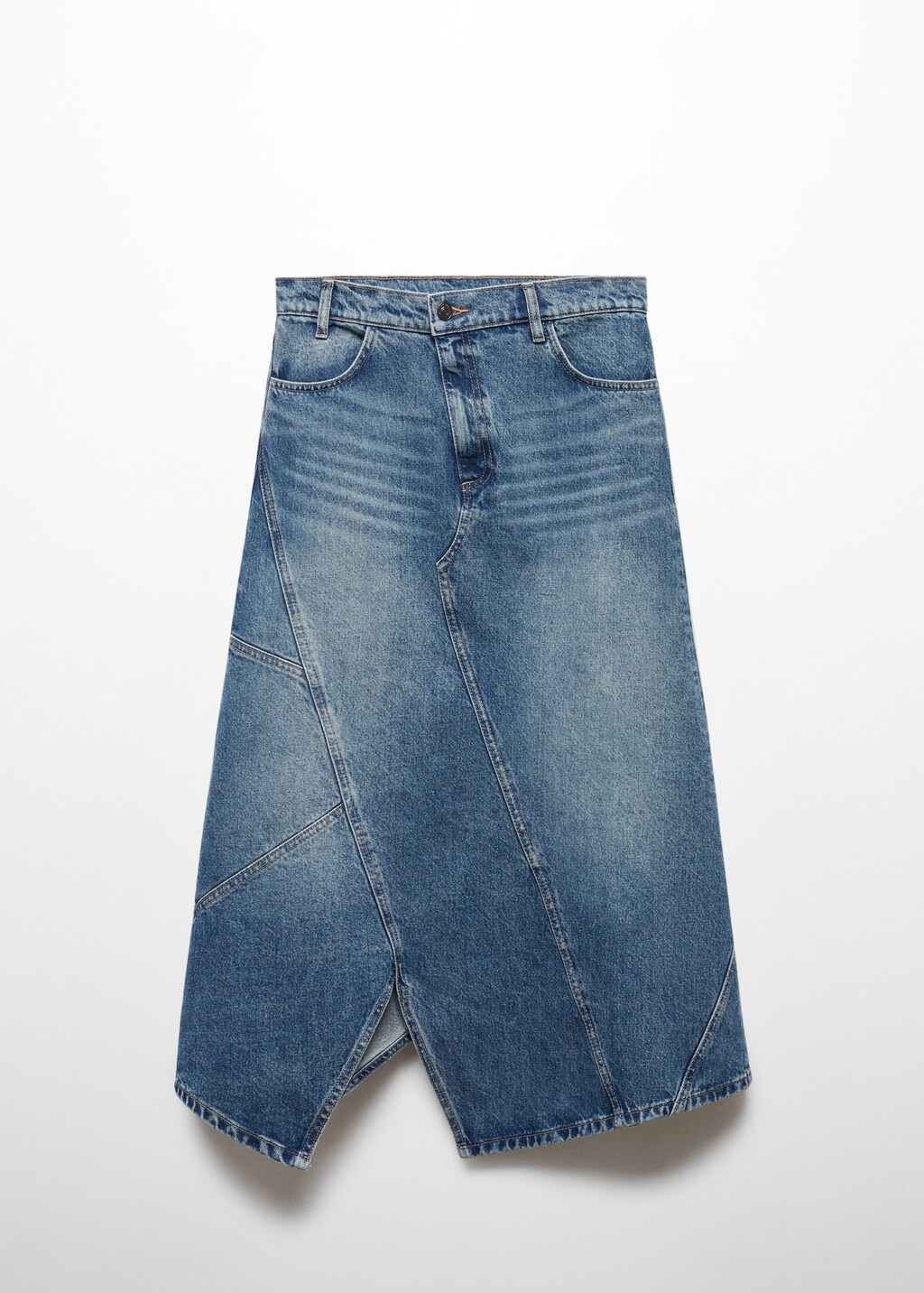Jupe en jean asymétrique 2025