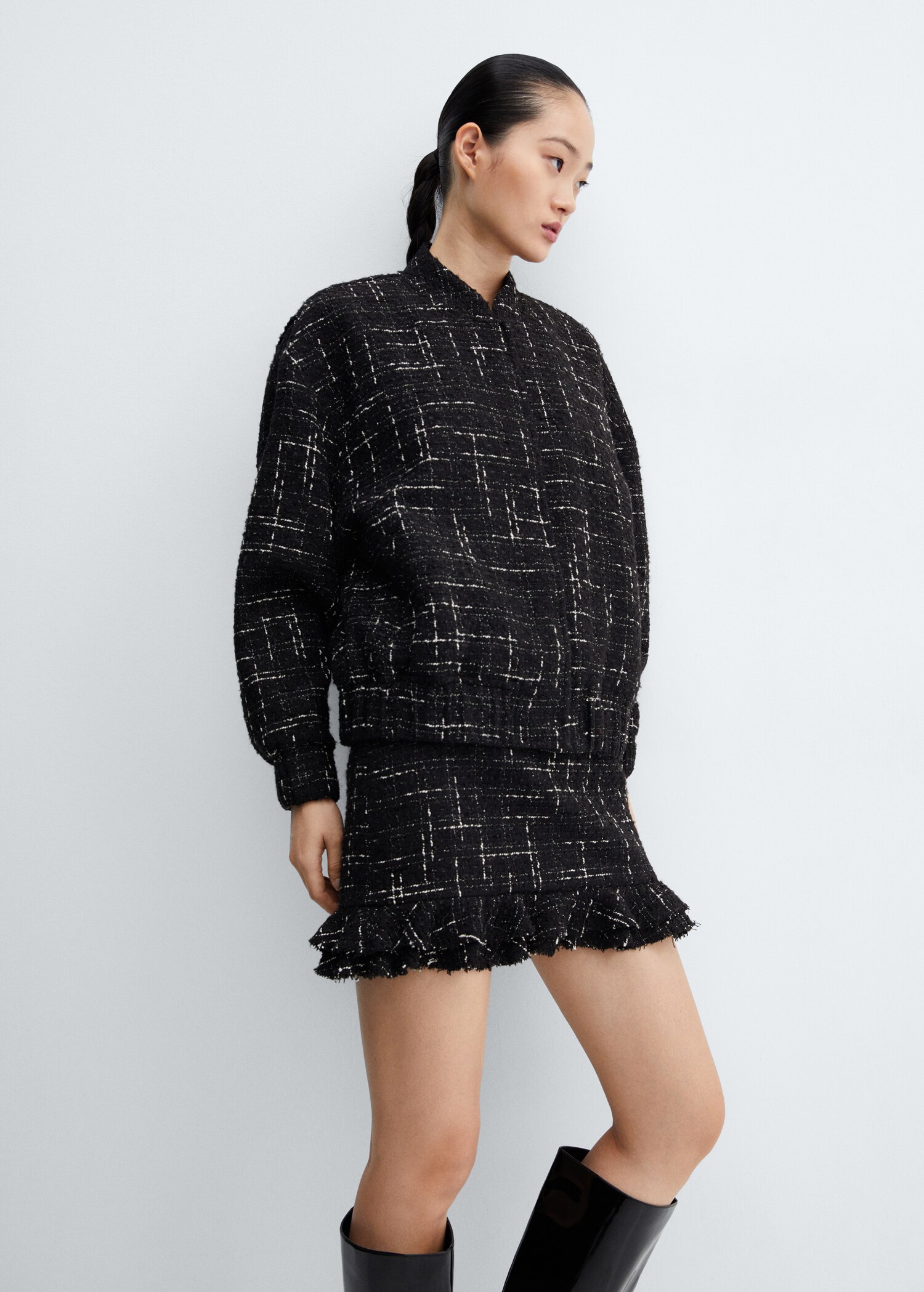 Chaqueta bomber tweed - Detalle del artículo 2