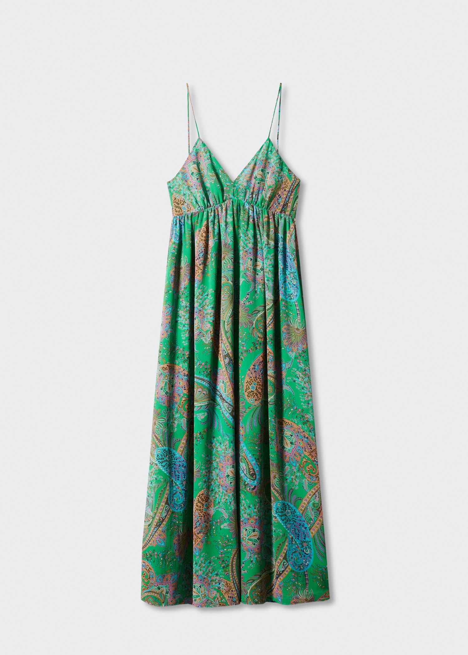 Robe imprimée dos nu - Article sans modèle