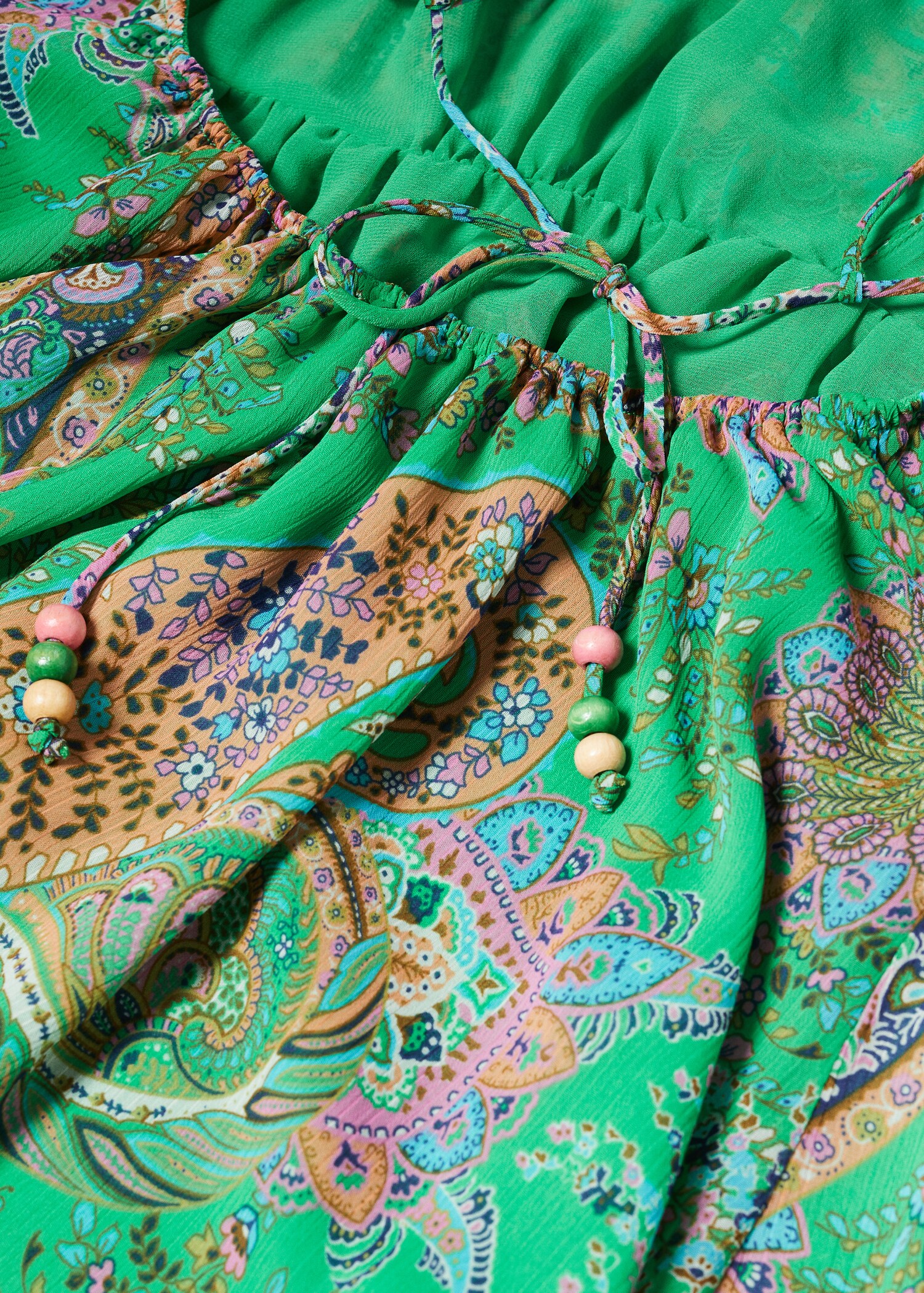 Robe imprimée dos nu - Détail de l'article 8