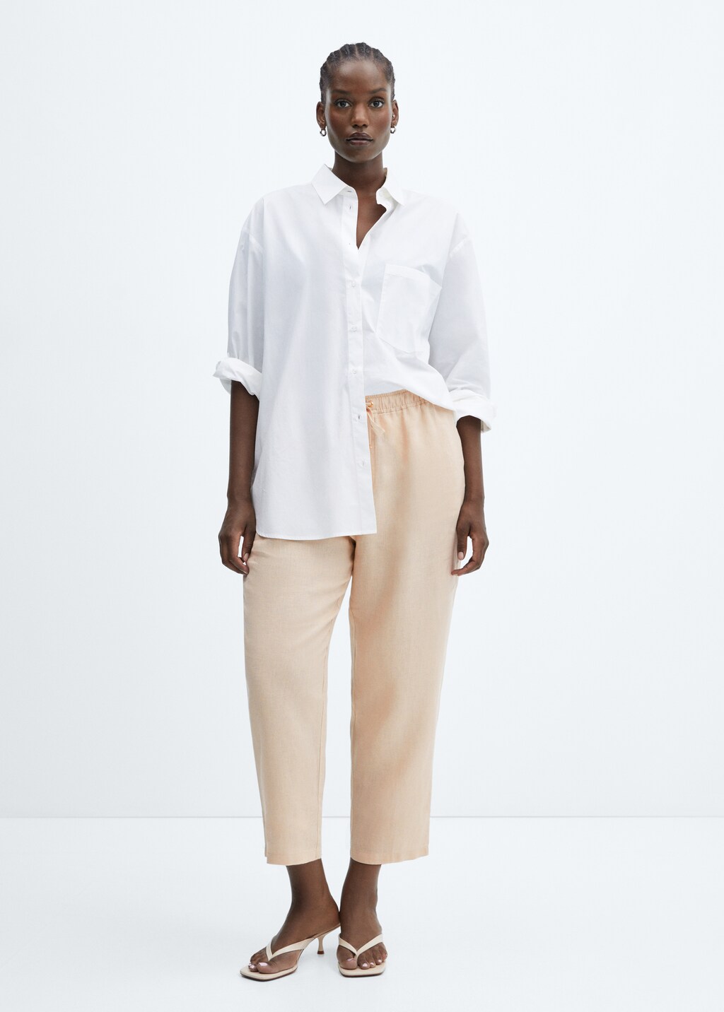 Pantalon 100 lin