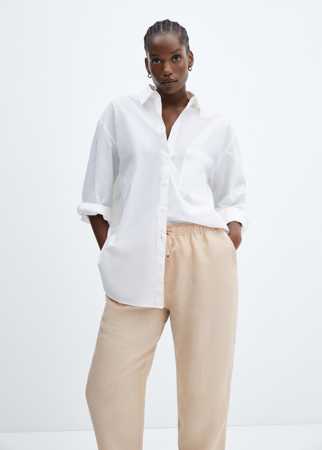 Pantalon 100 lin