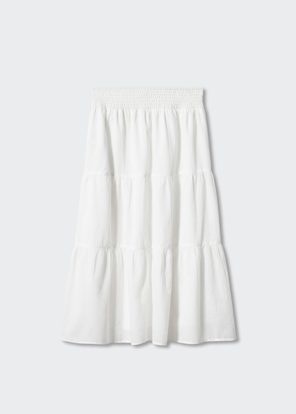 Ruffled long skirt - Kids | MANGO Georgia