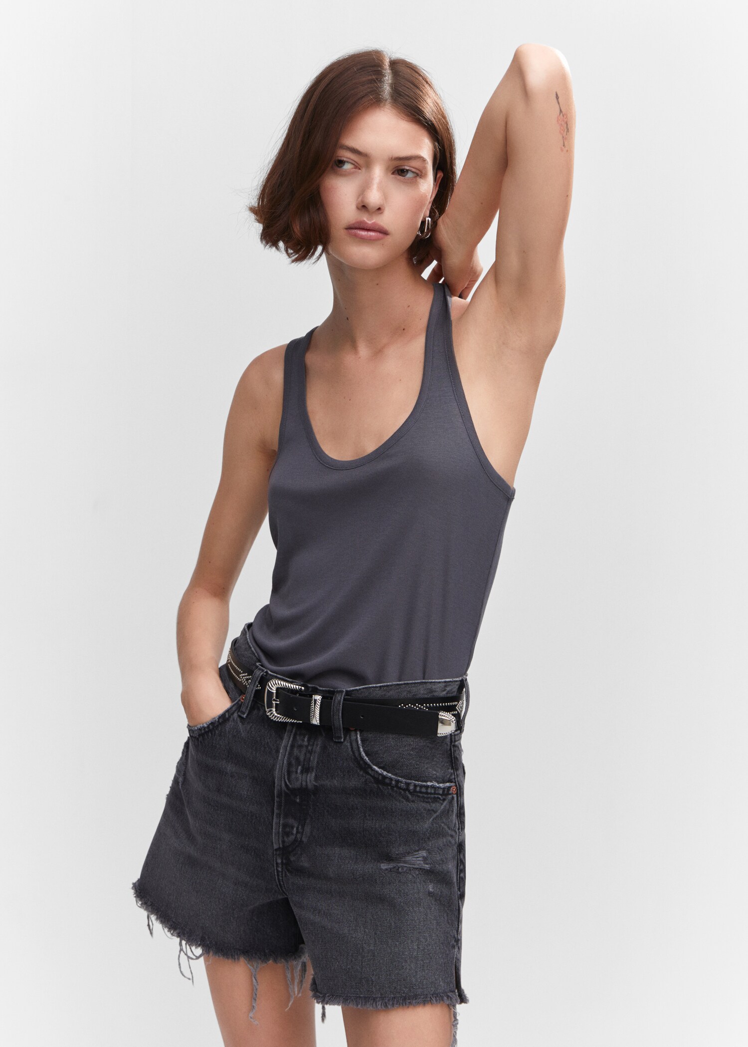 Top fluido tirantes - Plano medio