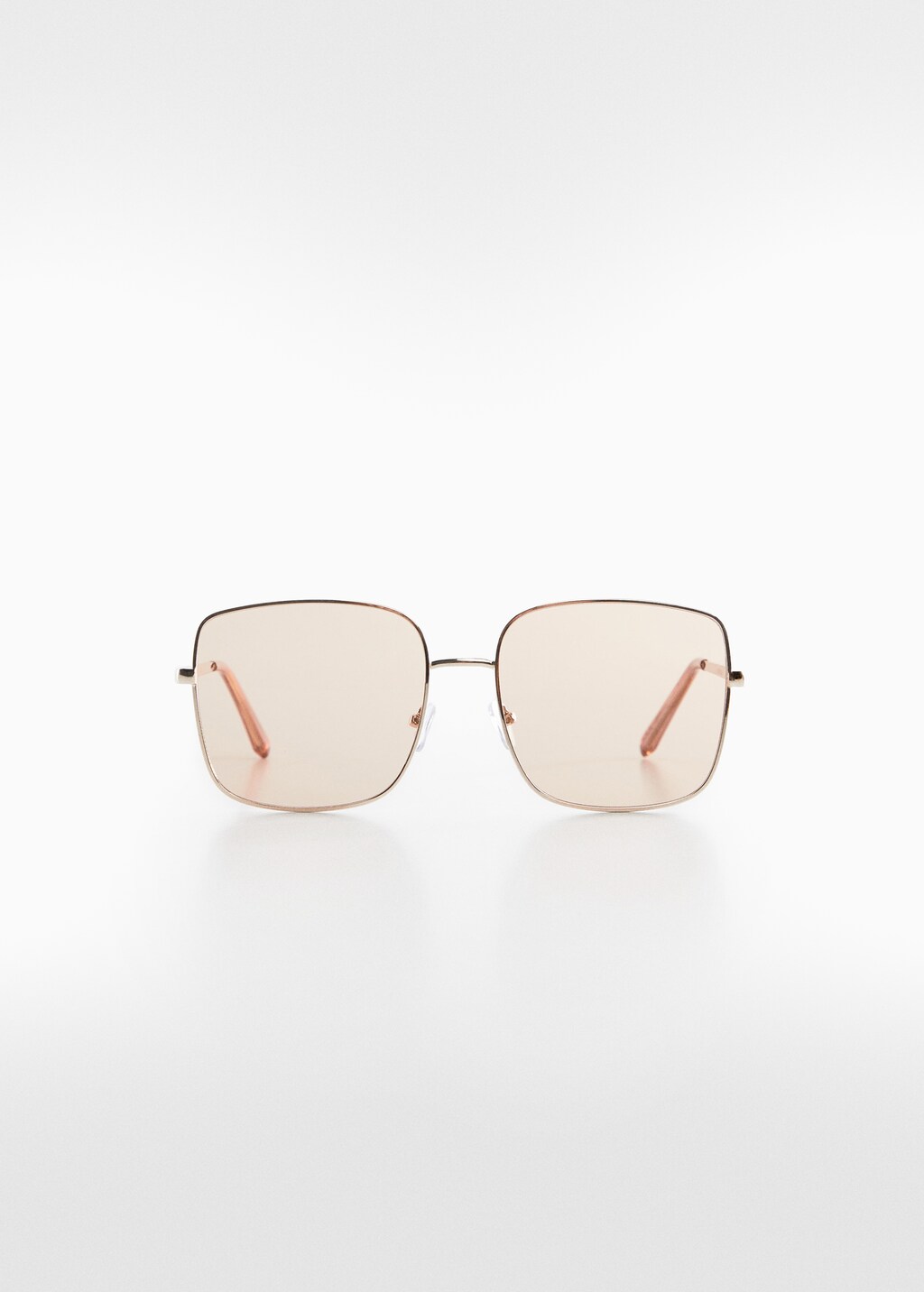 Square metallic frame sunglasses - Woman | MANGO Montenegro