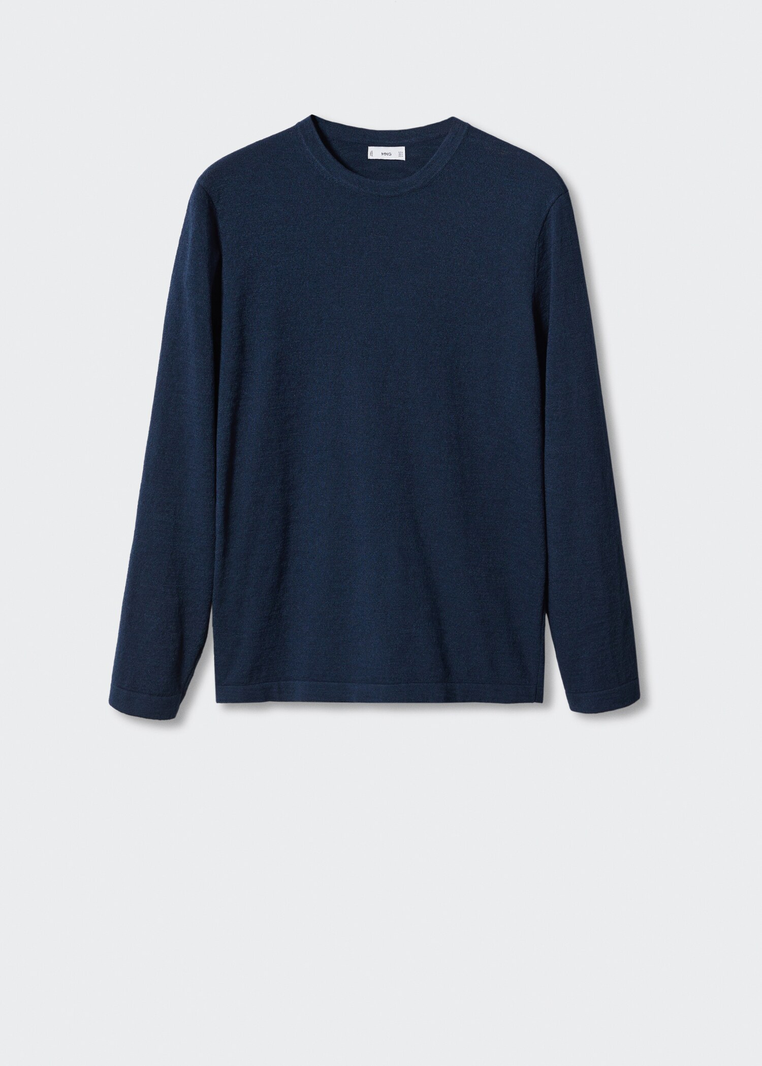Cotton fine-knit t-shirt - Article without model