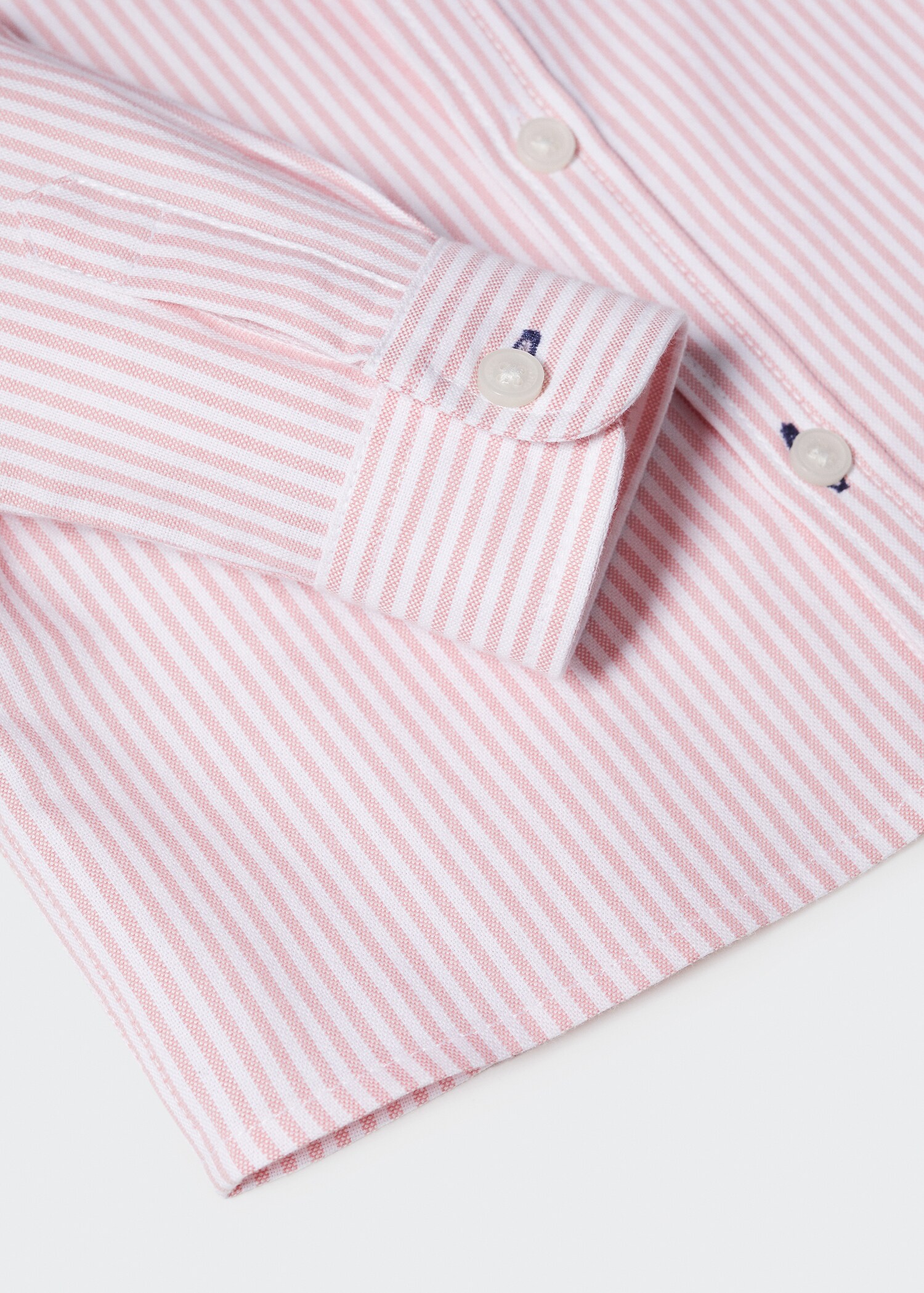 Slavnostní košile regular fit s proužky - Detail zboží 0