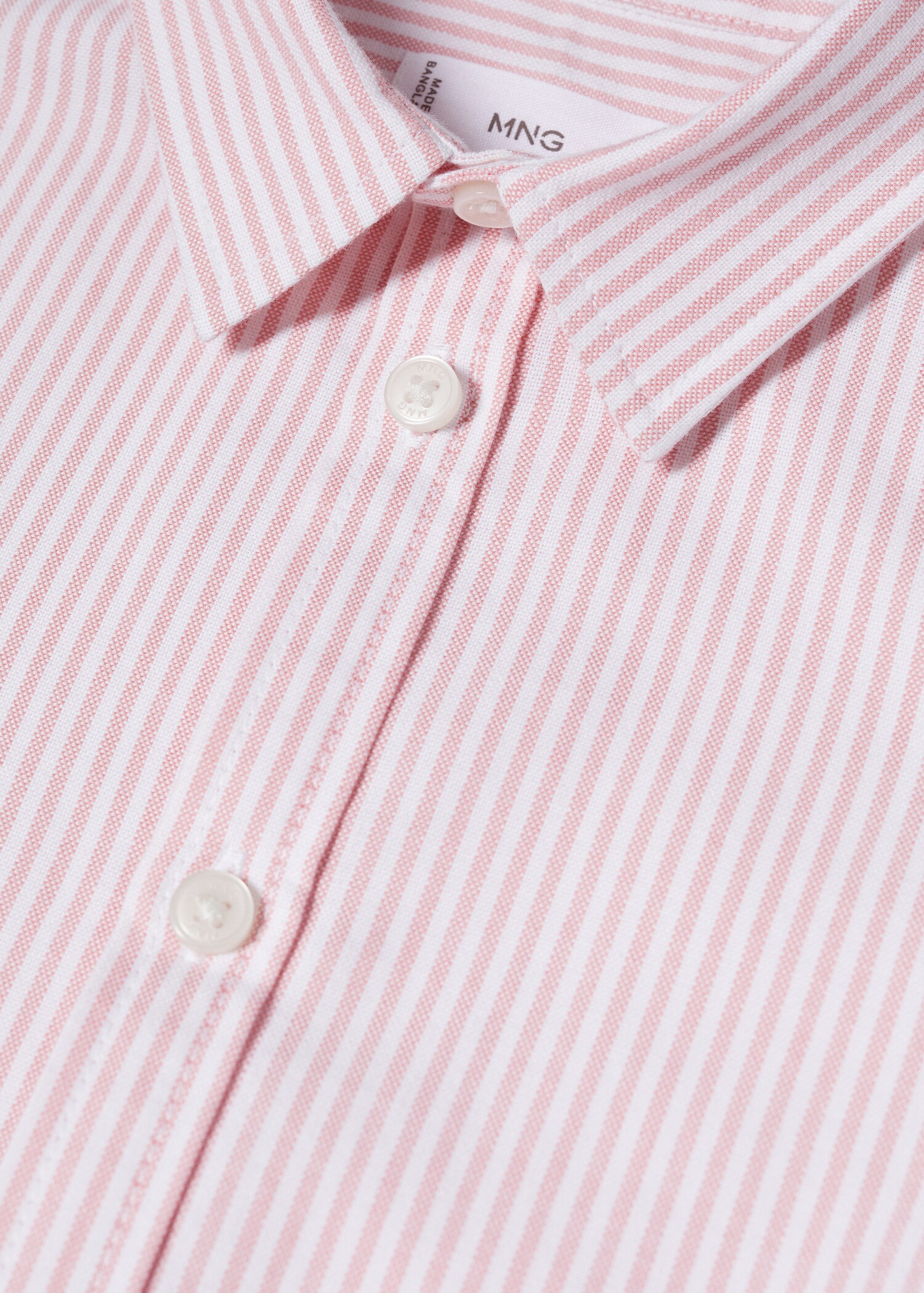 Slavnostní košile regular fit s proužky - Detail zboží 8