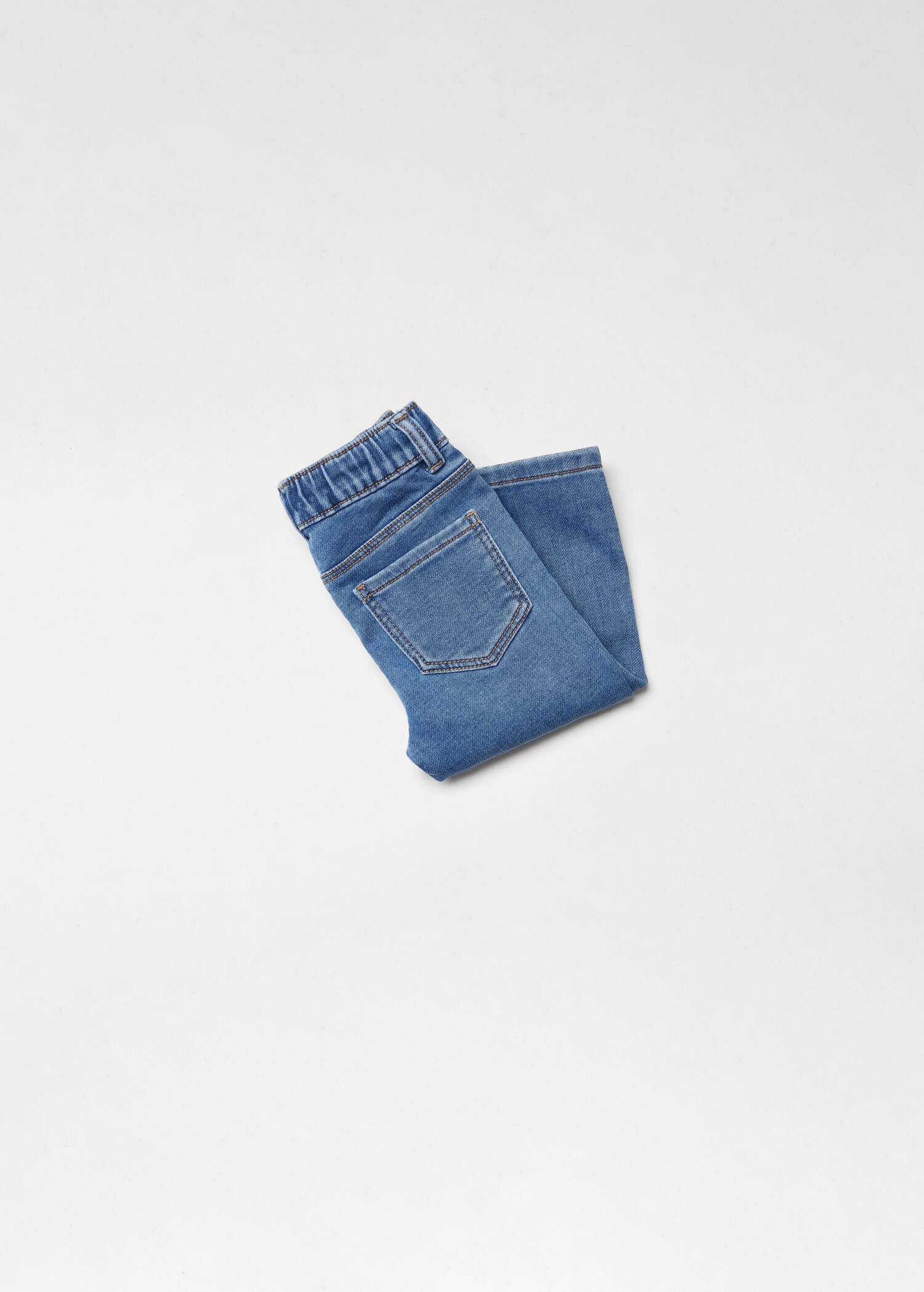 Drawstring waist jeans - Details of the article 0