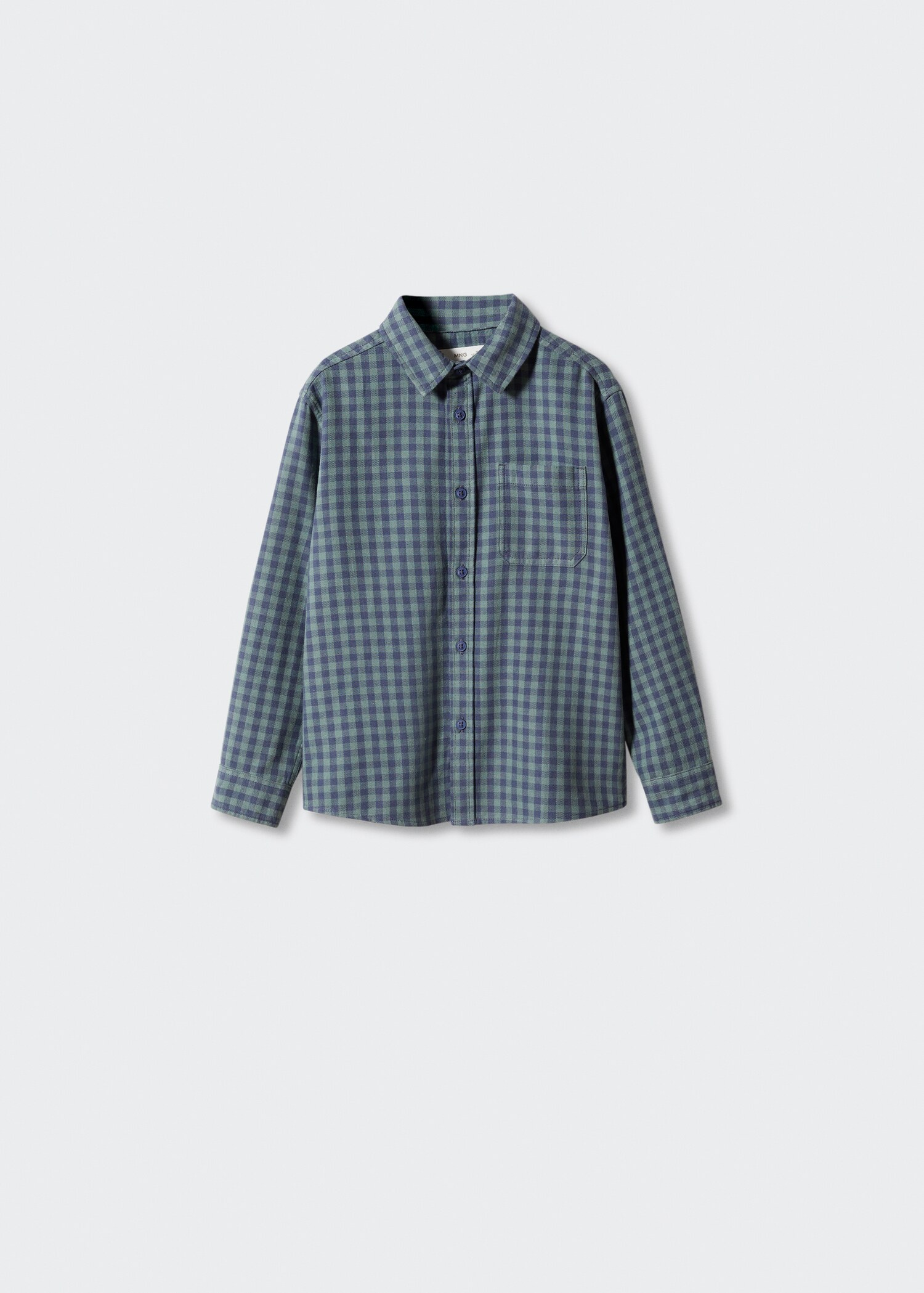 Check cotton shirt - Article without model
