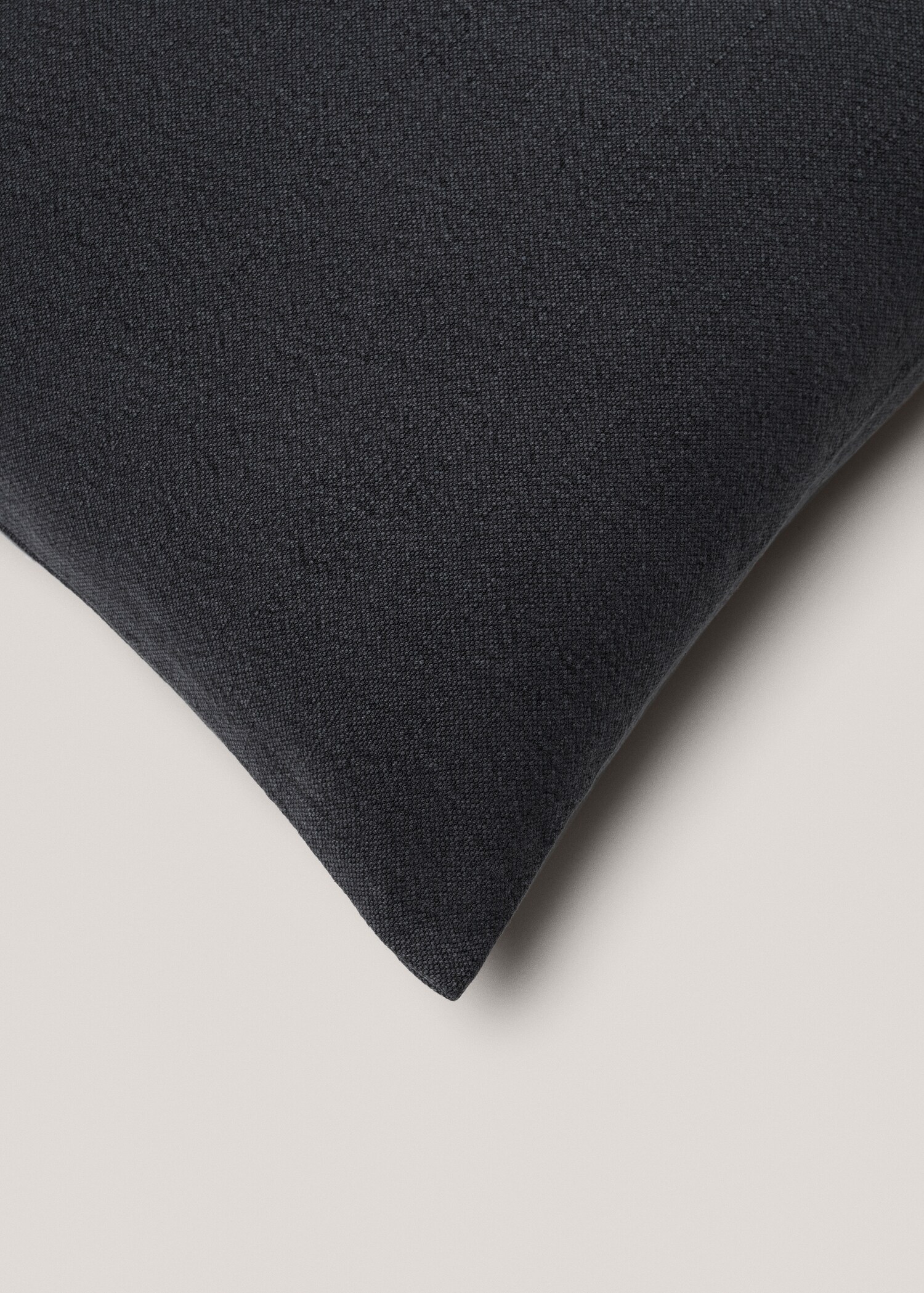 Housse de coussin lin et coton 45x45 cm - Détail de l'article 1