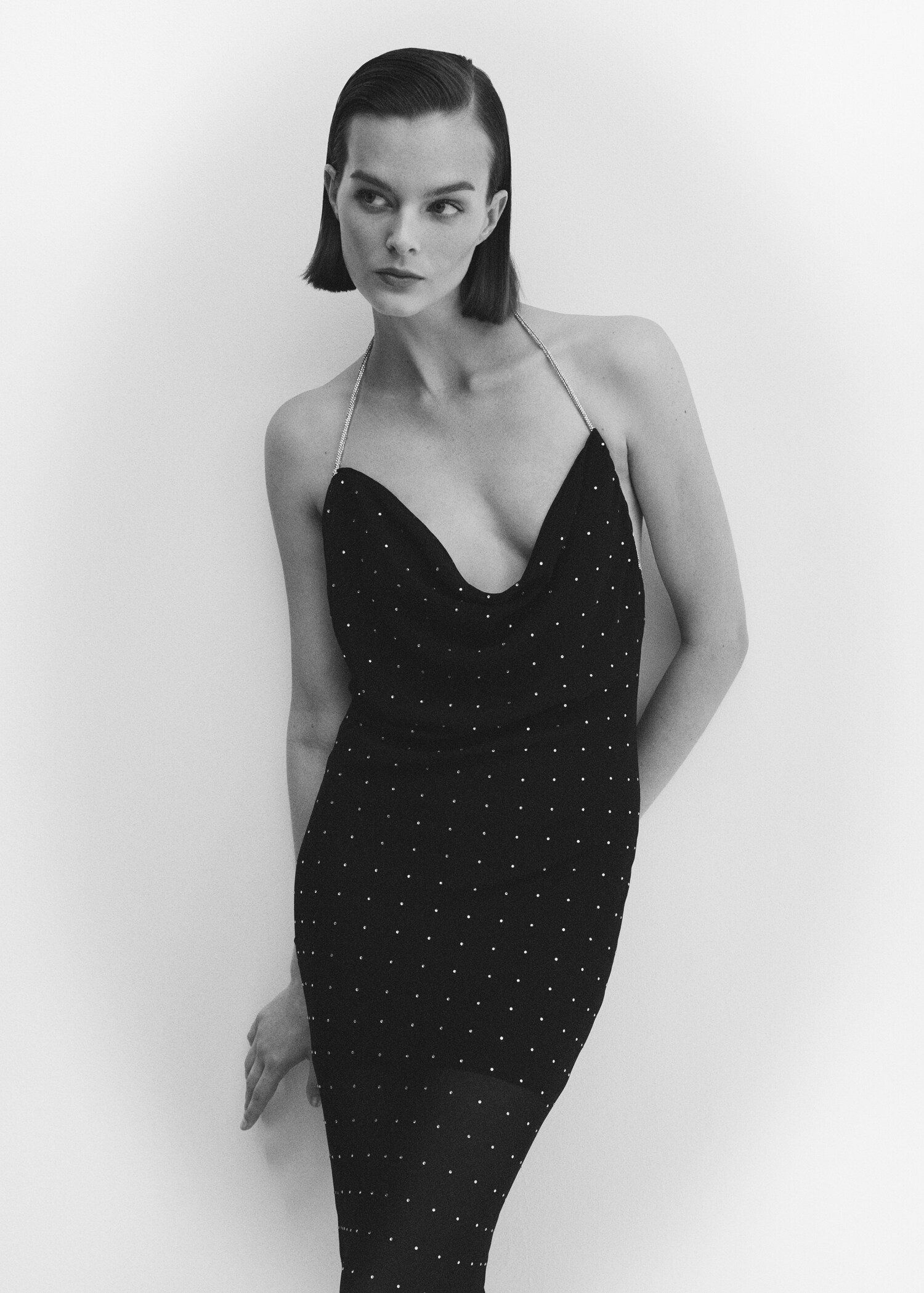 Robe strass col bénitier - Détail de l'article 2