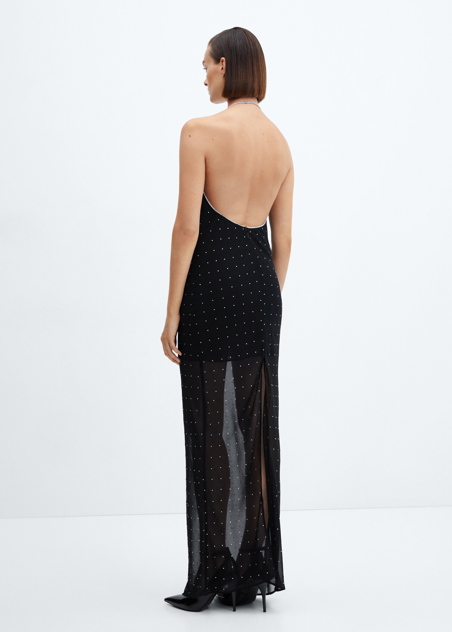 Robe strass col bénitier - Verso de l’article