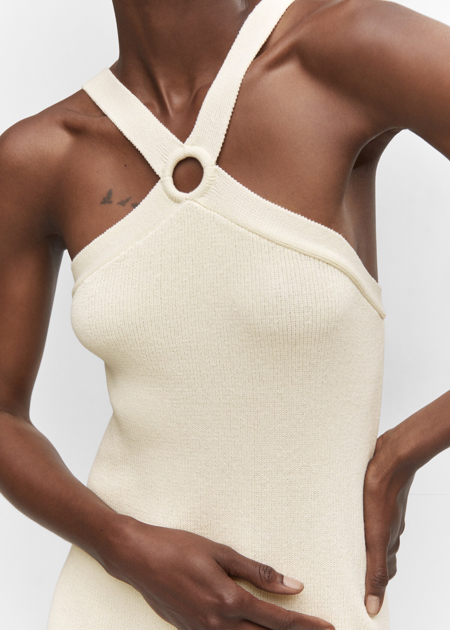 Robe maille détail anneau - Détail de l'article 6
