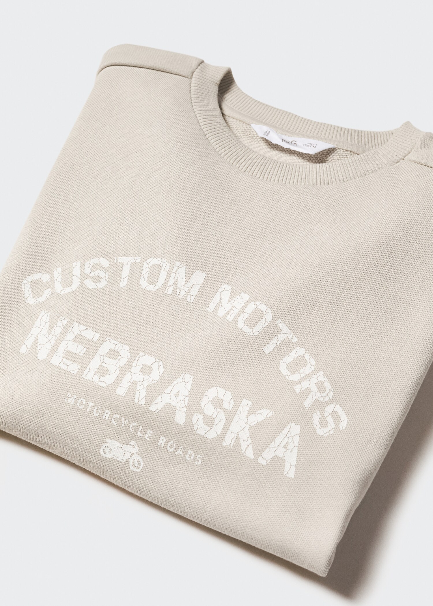 Message cotton sweatshirt - Детальніше про товар 8