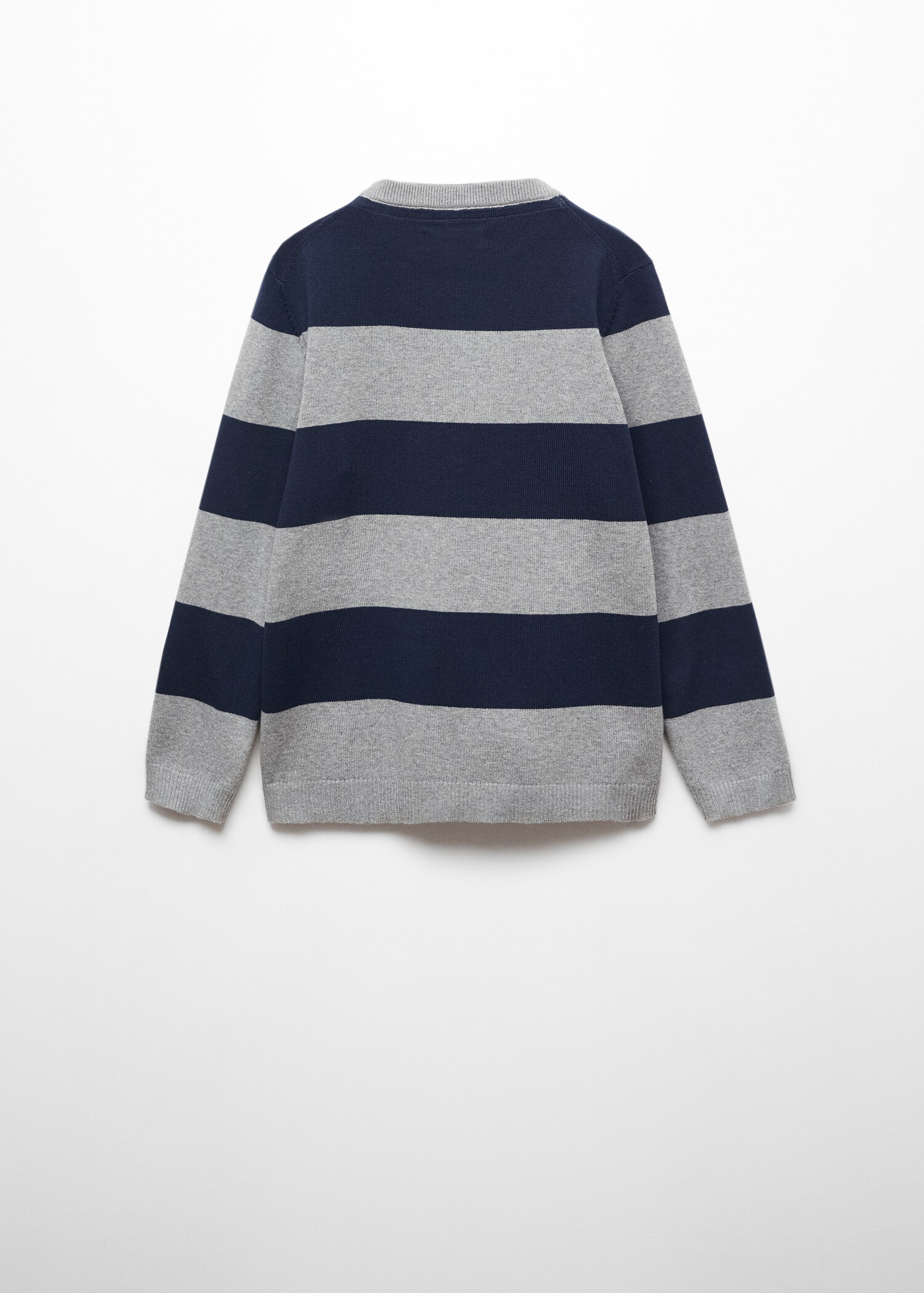 Pullover maglia a righe - Retro dell'articolo