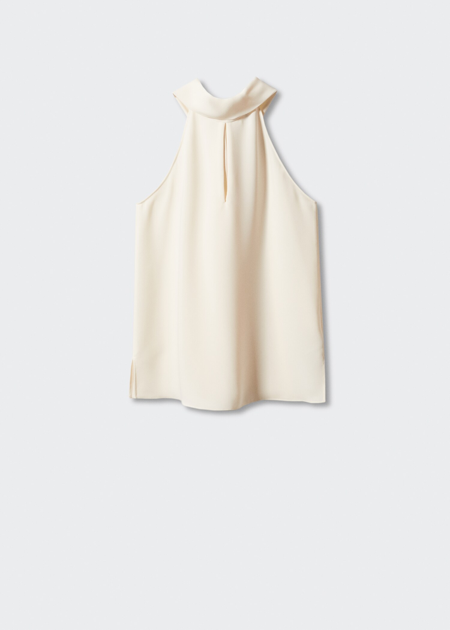 Halter top with slit detail - Article without model