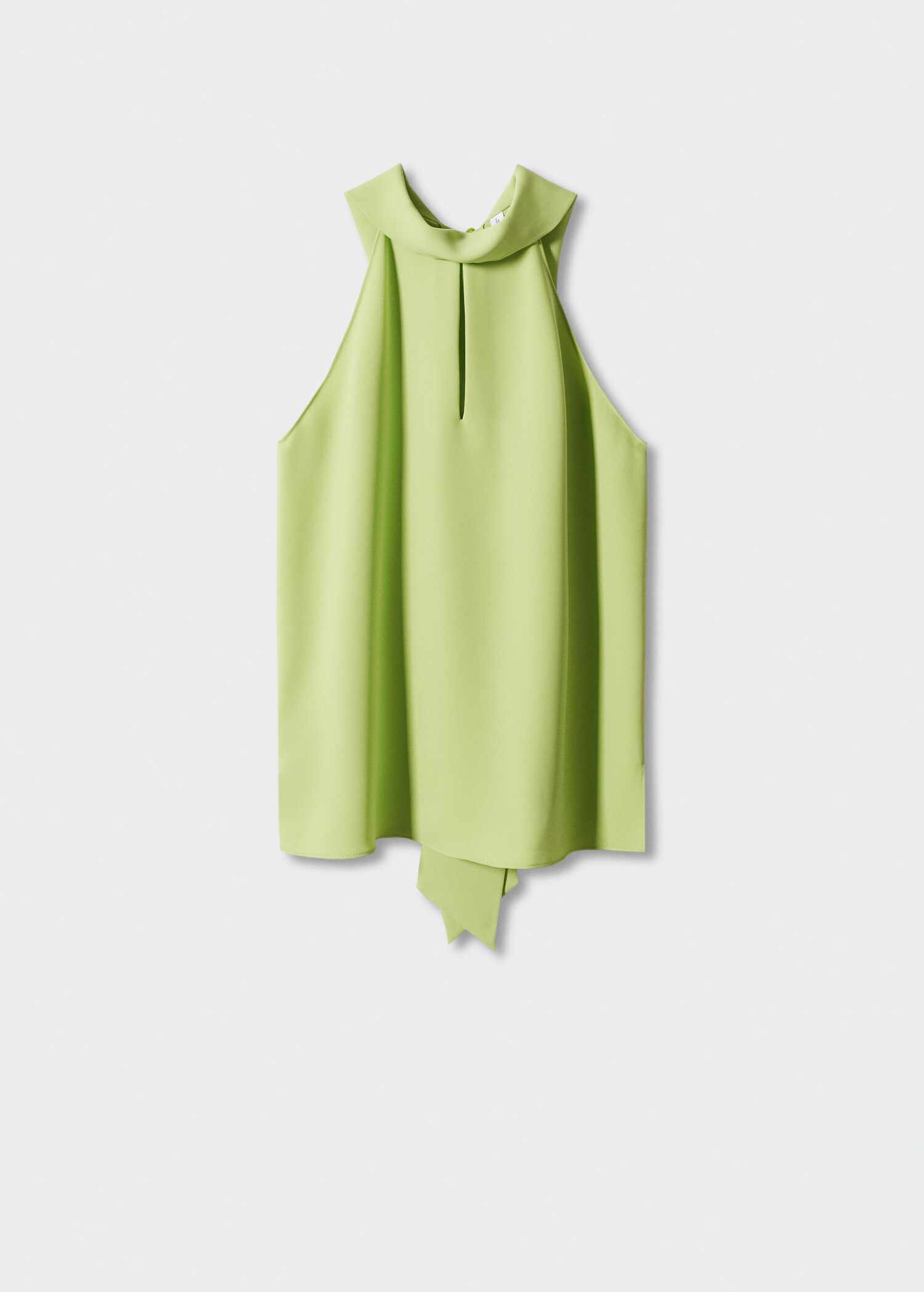 Halter top with slit detail - Article without model