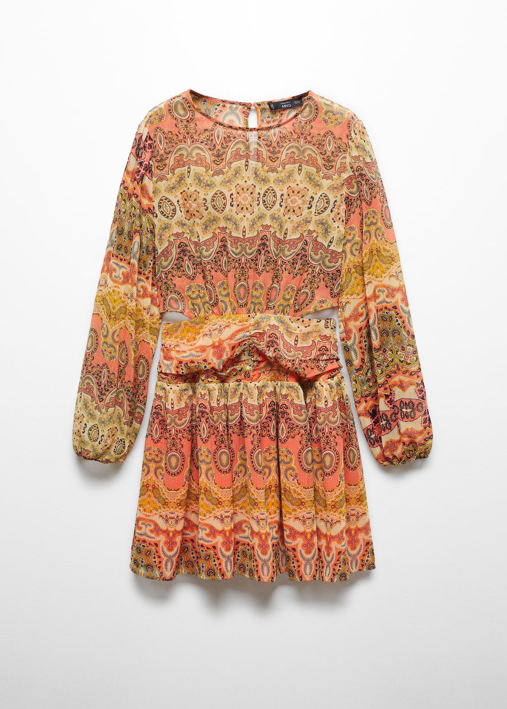 Mango boho dress discount