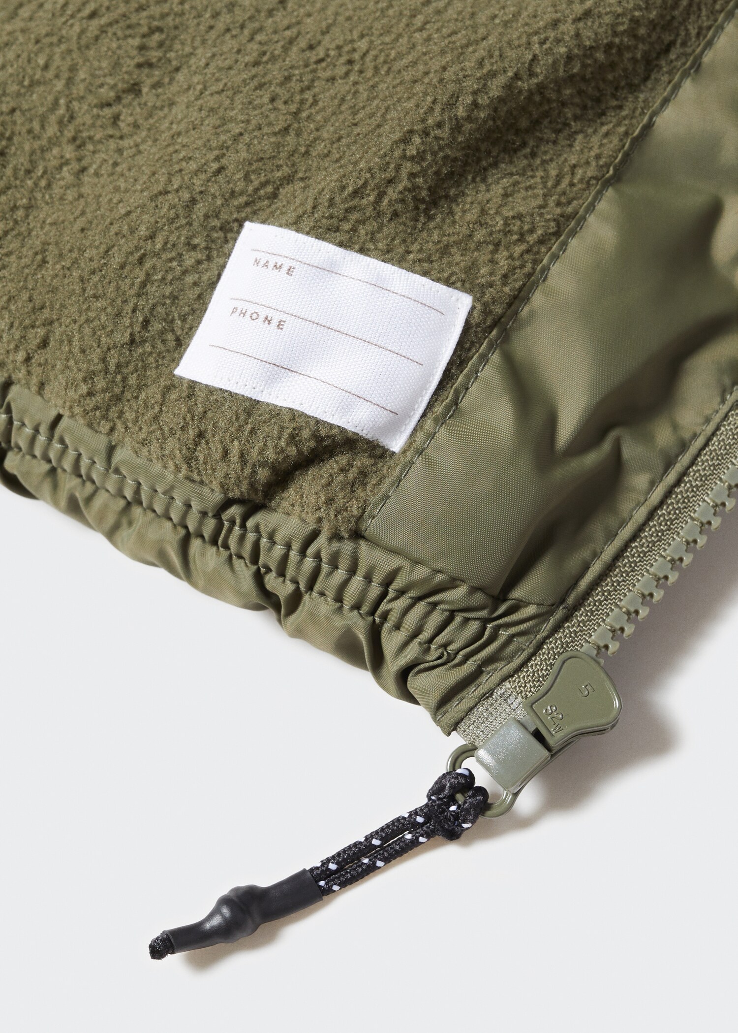 Padded fleece gilet - Details of the article 8