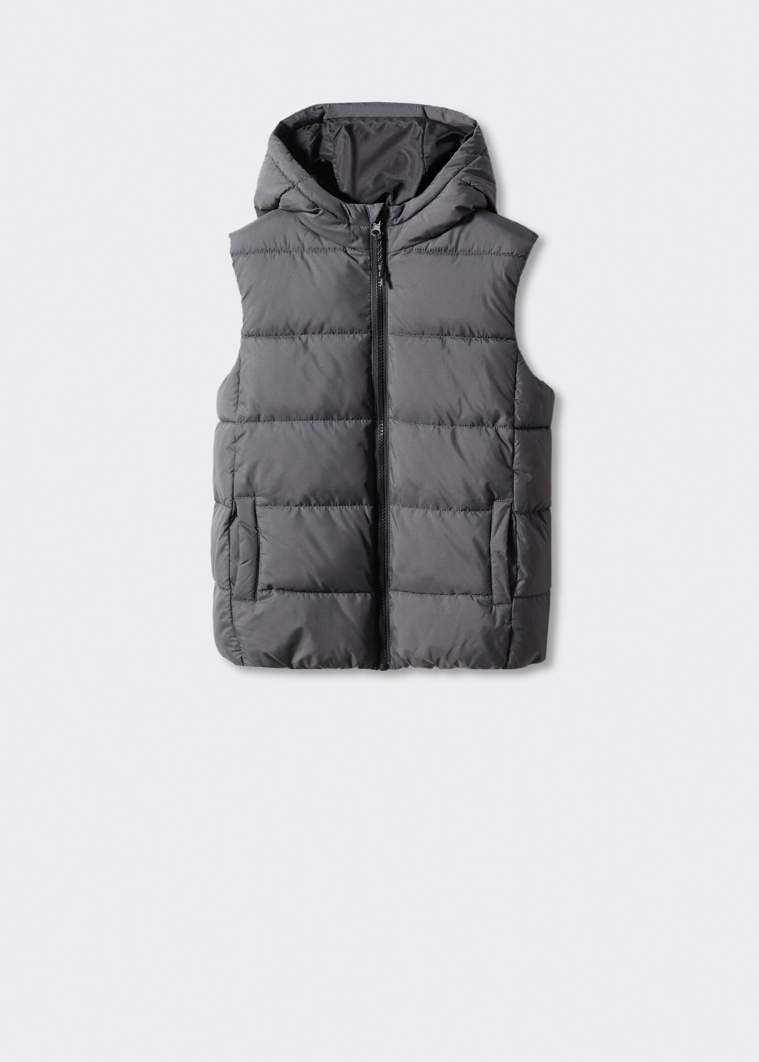 Padded fleece gilet - Article without model