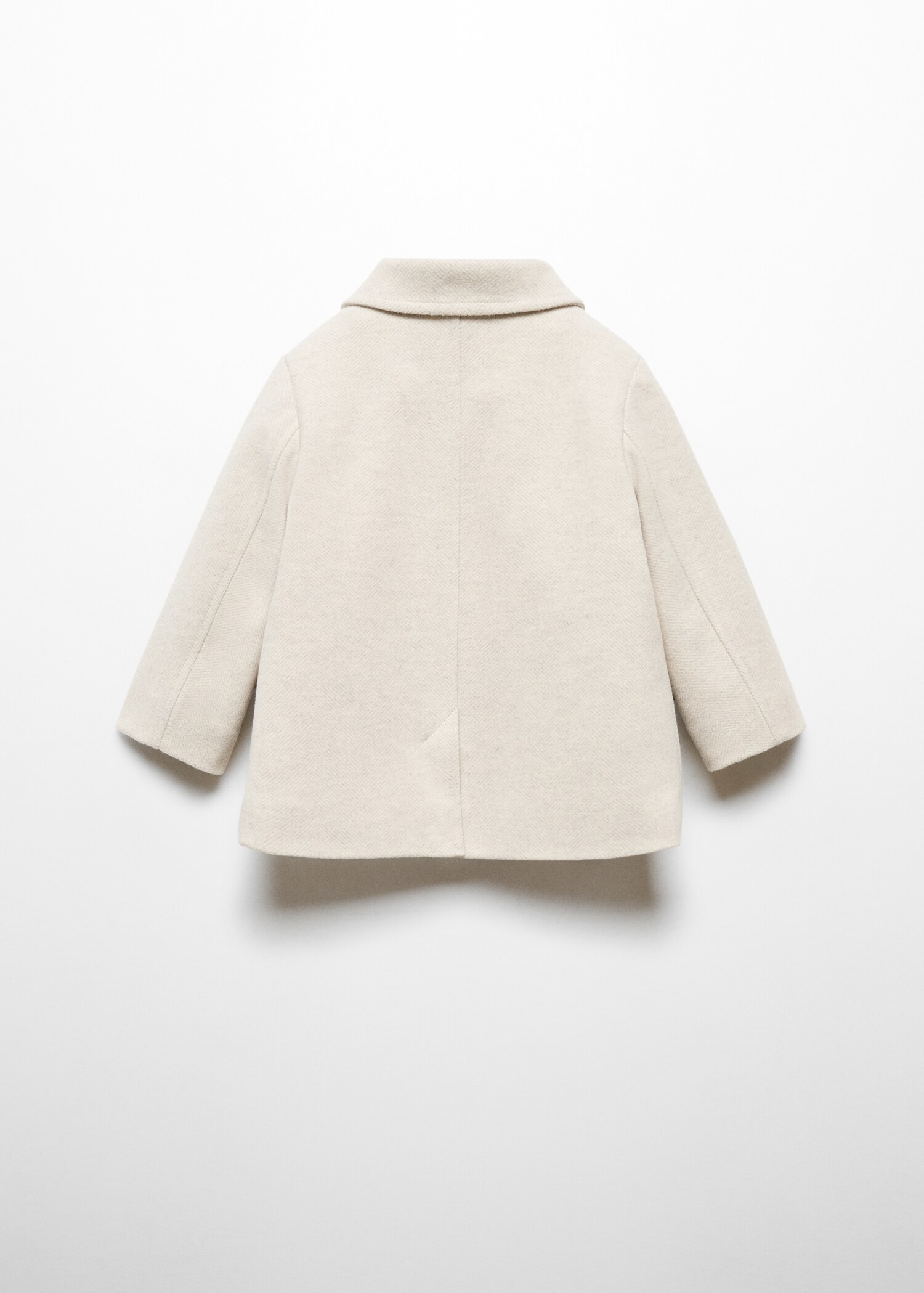 Cappotto collo rever - Retro dell'articolo