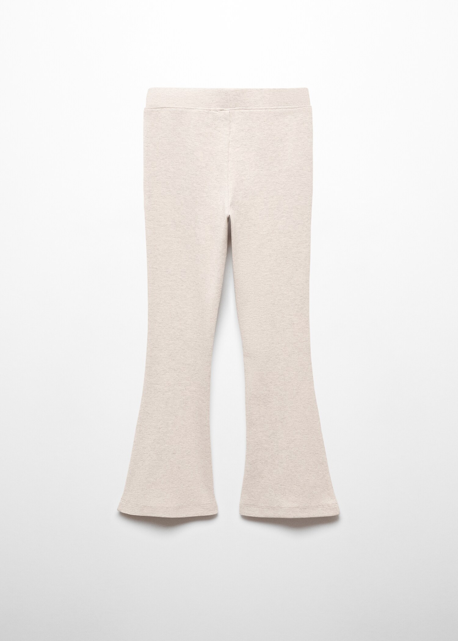 Flared knitted leggings - Reverse of the article
