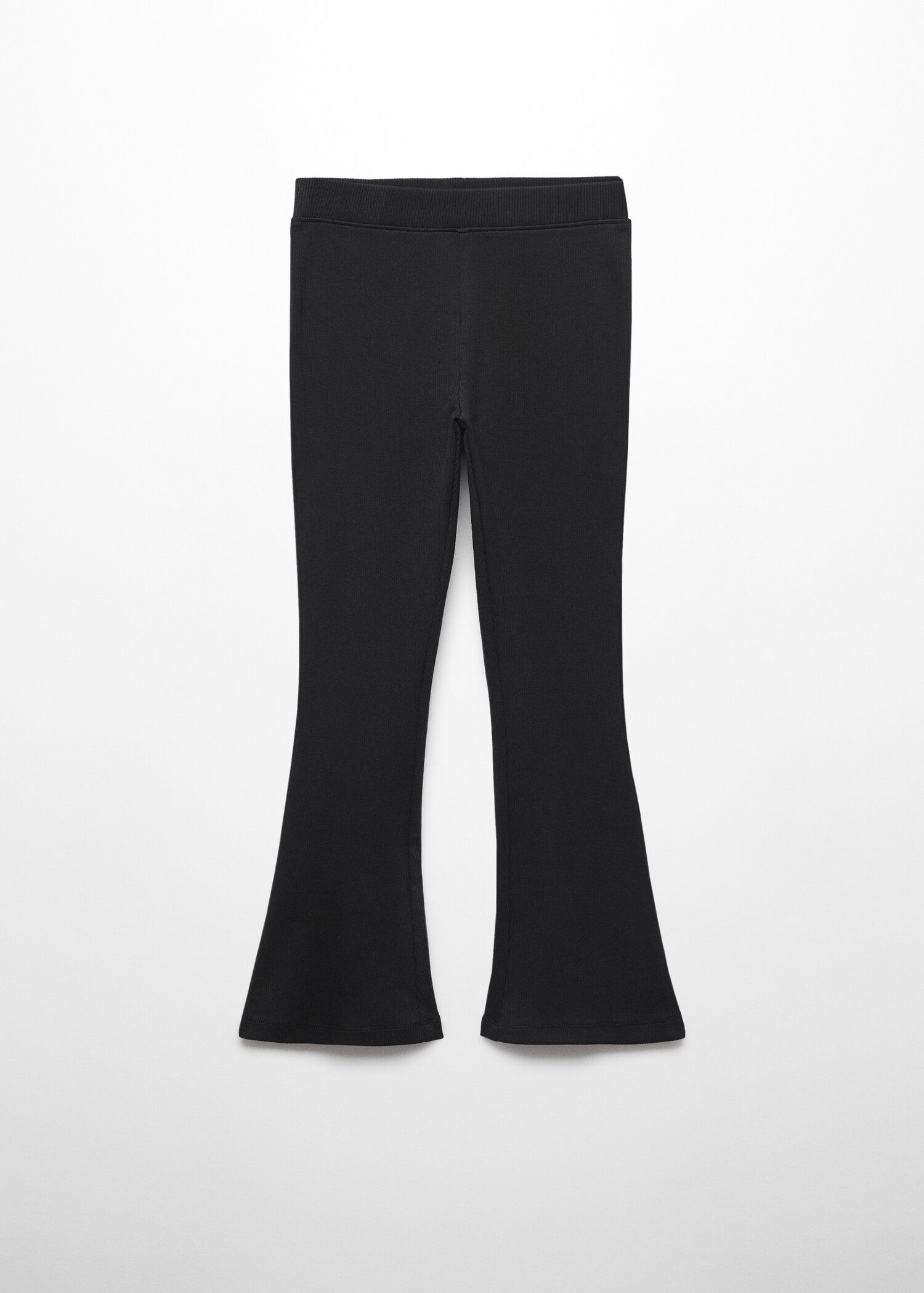 Flared knitted leggings - Article without model